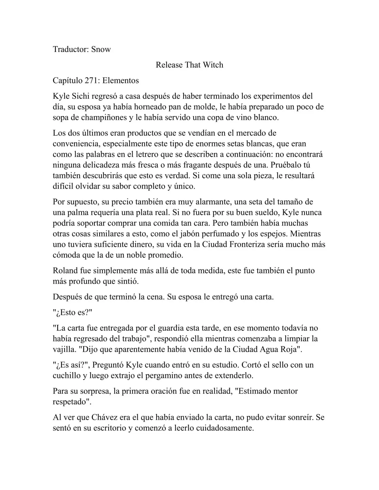 Release that Witch (Novela) (2016) - Capítulo 271 - Página 1 - LectorTMOo