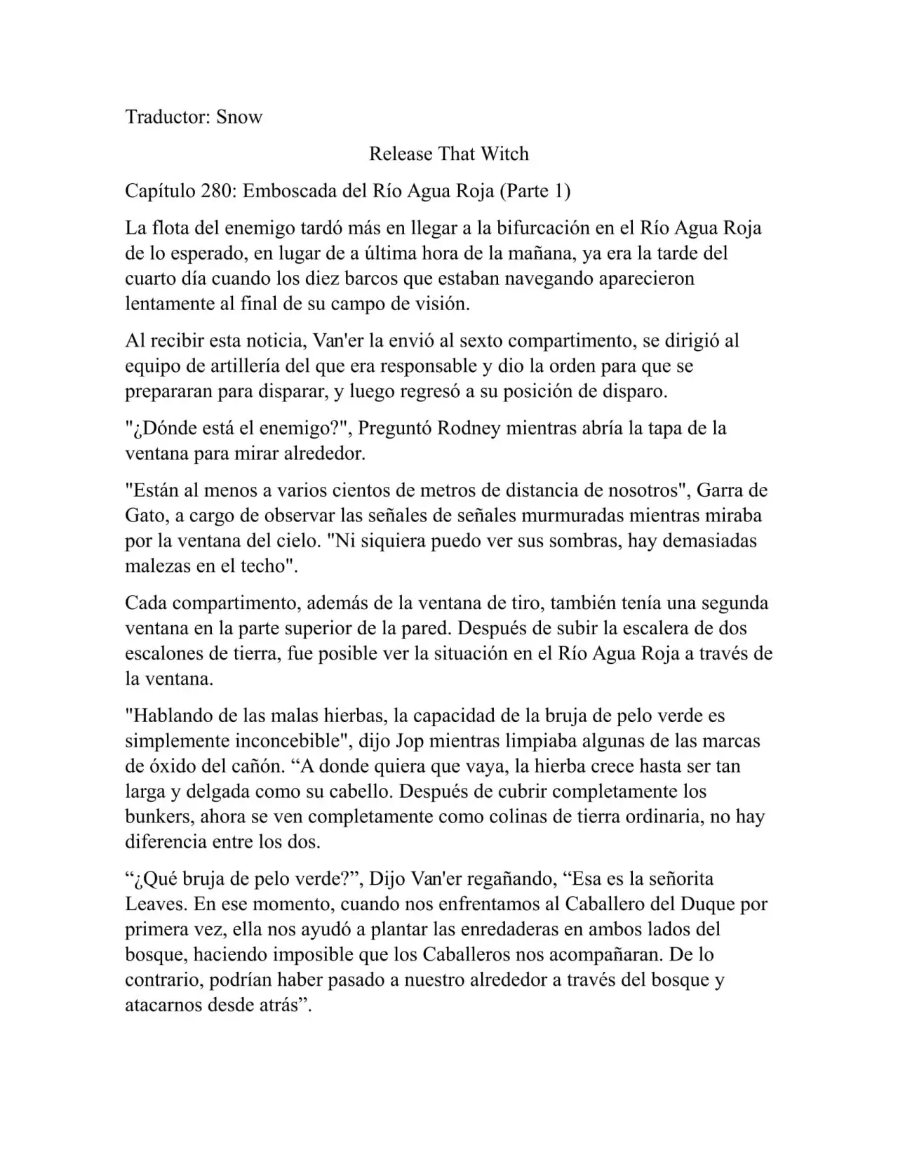 Release that Witch (Novela) (2016) - Capítulo 280 - Página 1 - LectorTMOo