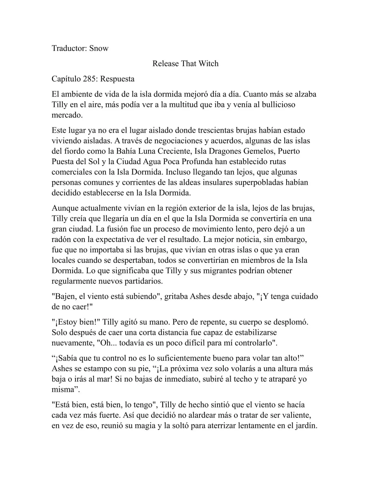 Release that Witch (Novela) (2016) - Capítulo 285 - Página 1 - LectorTMOo