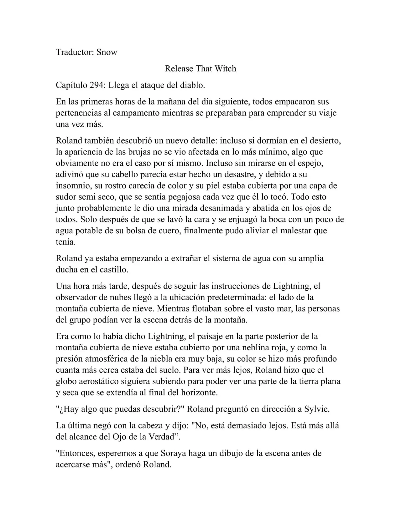 Release that Witch (Novela) (2016) - Capítulo 294 - Página 1 - LectorTMOo