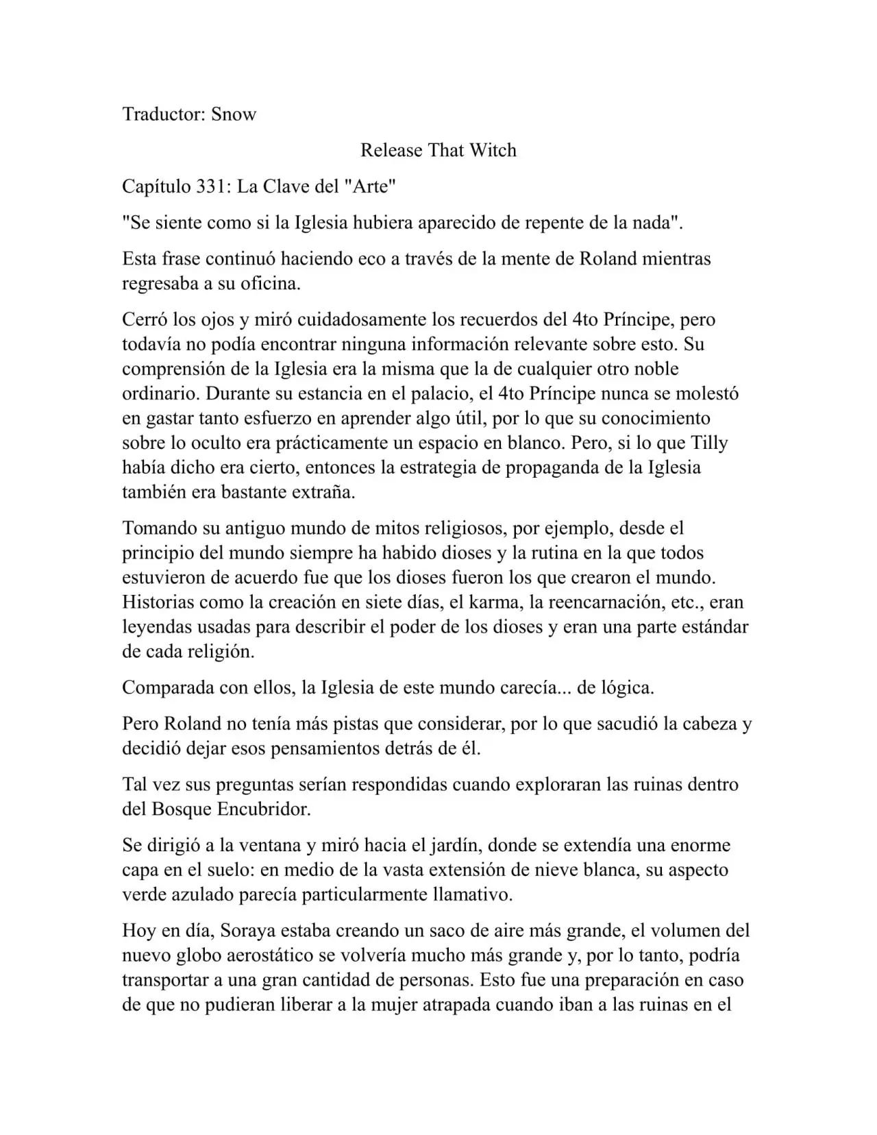 Release that Witch (Novela) (2016) - Capítulo 331 - Página 1 - LectorTMOo
