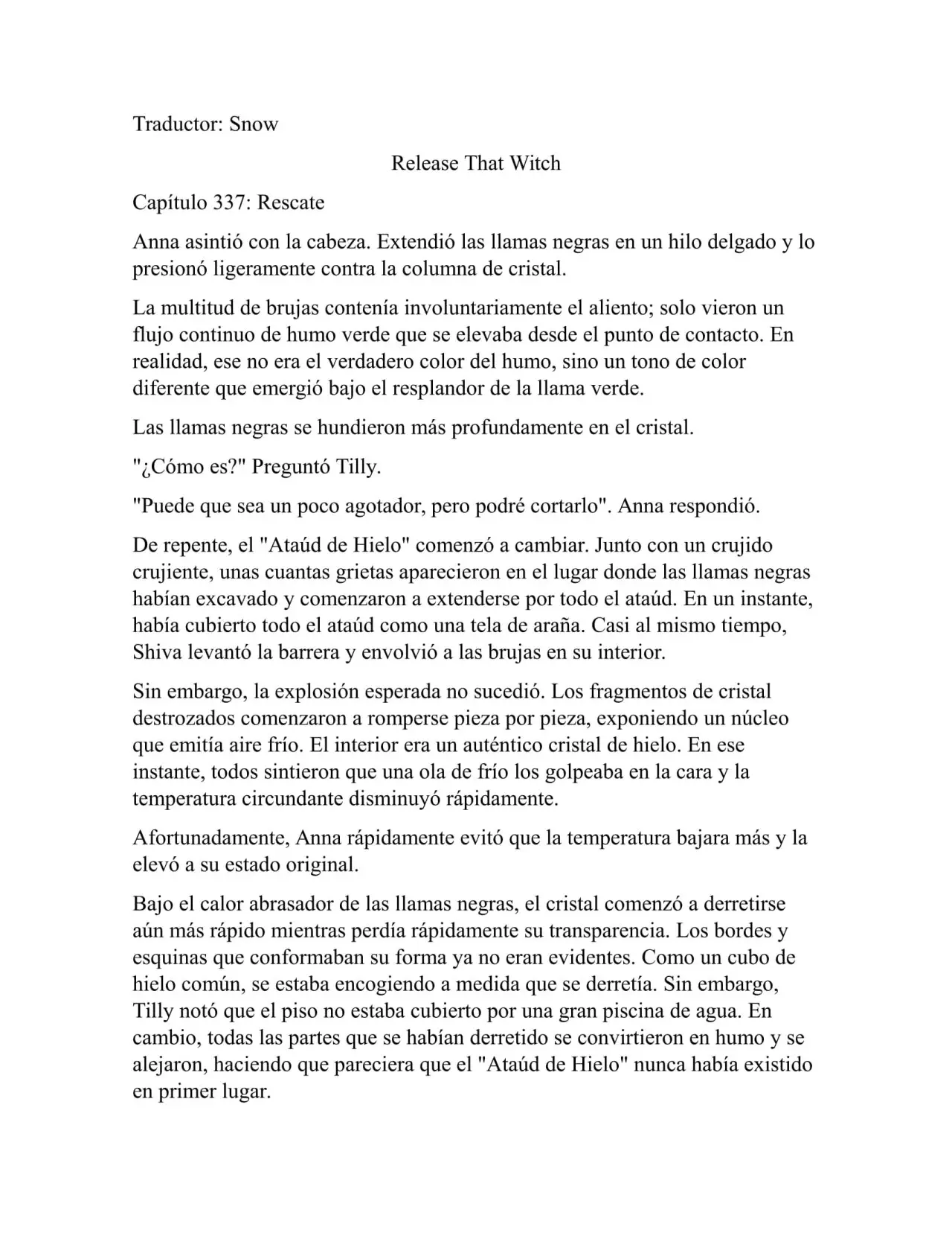 Release that Witch (Novela) (2016) - Capítulo 337 - Página 1 - LectorTMOo