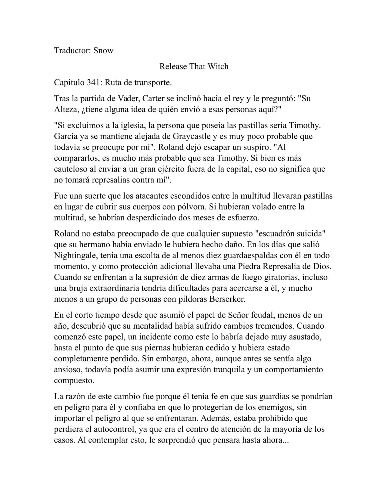 Release that Witch (Novela) (2016) - Capítulo 341 - Página 1 - LectorTMOo