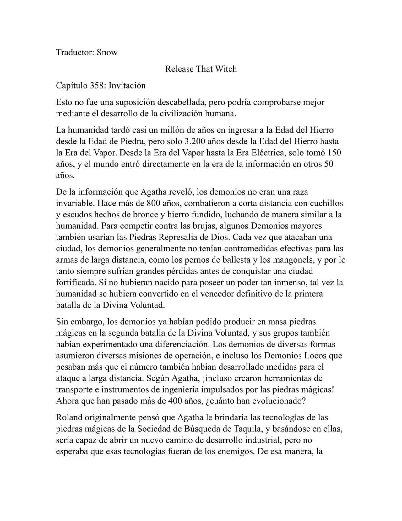 Release that Witch (Novela) (2016) - Capítulo 358 - Página 1 - LectorTMOo