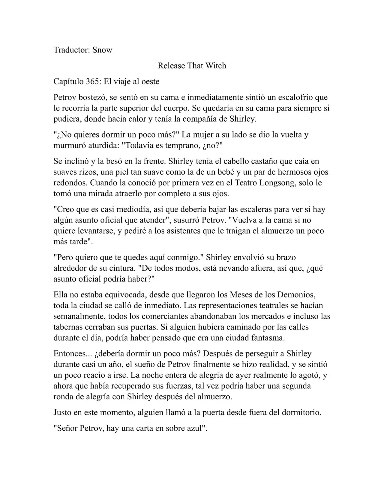 Release that Witch (Novela) (2016) - Capítulo 365 - Página 1 - LectorTMOo