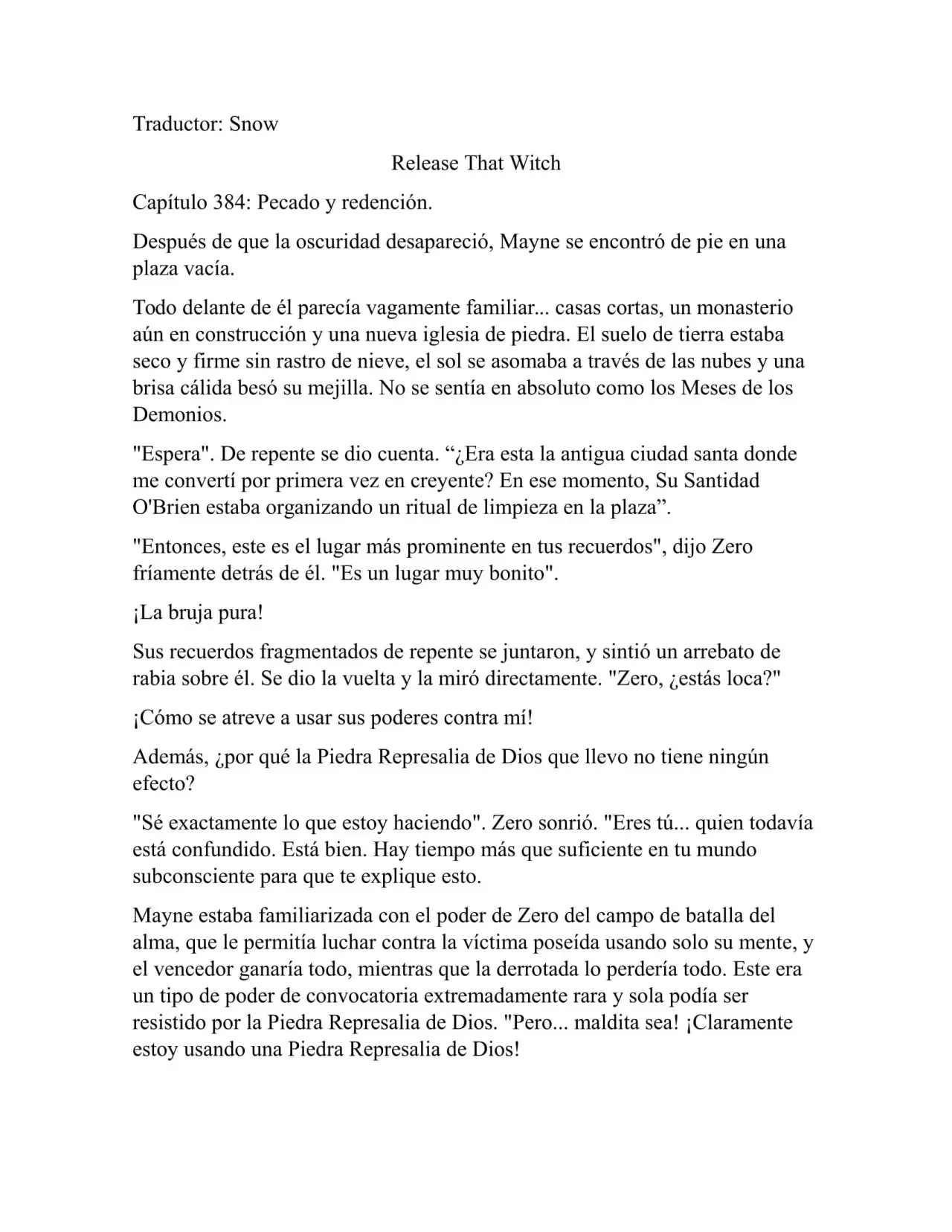 Release that Witch (Novela) (2016) - Capítulo 384 - Página 1 - LectorTMOo