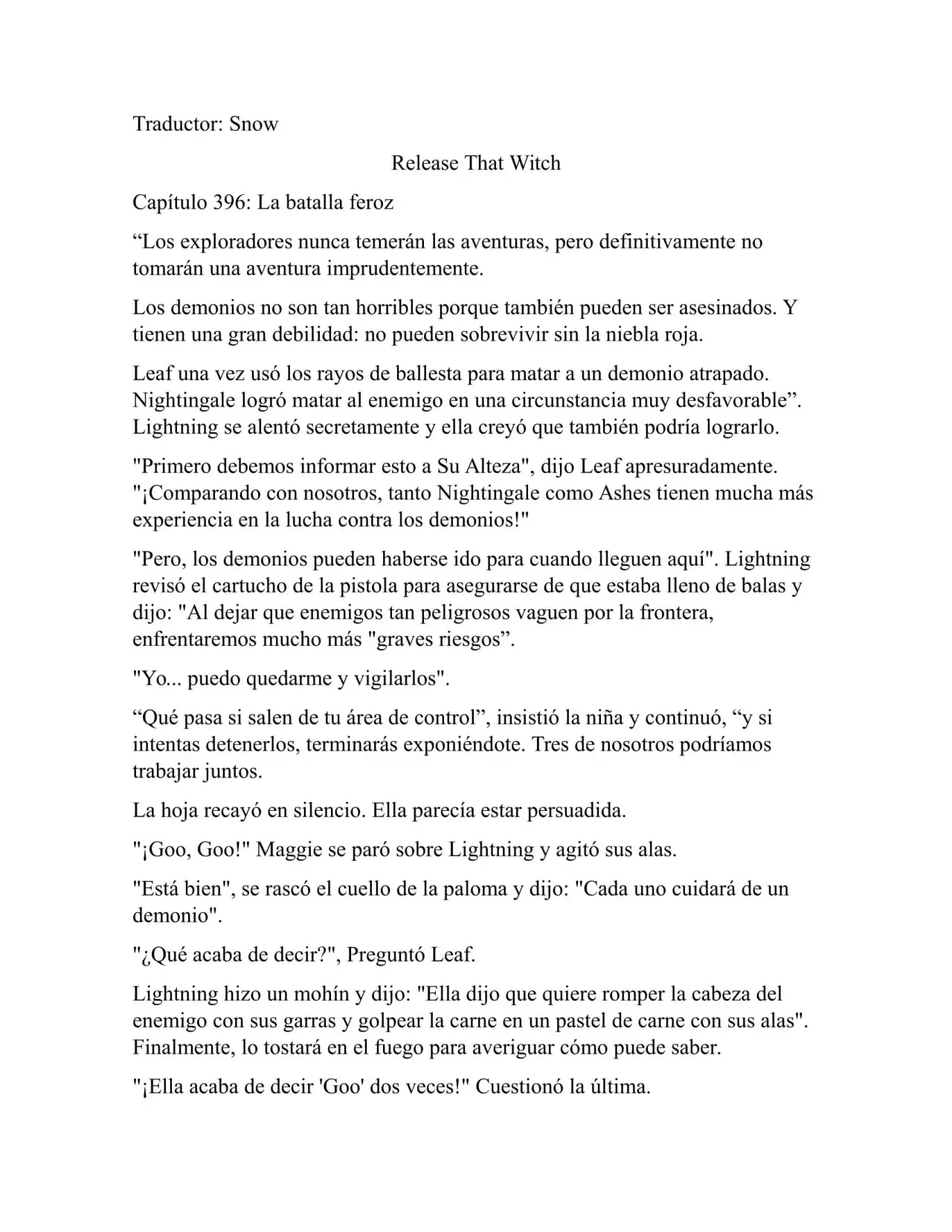 Release that Witch (Novela) (2016) - Capítulo 396 - Página 1 - LectorTMOo