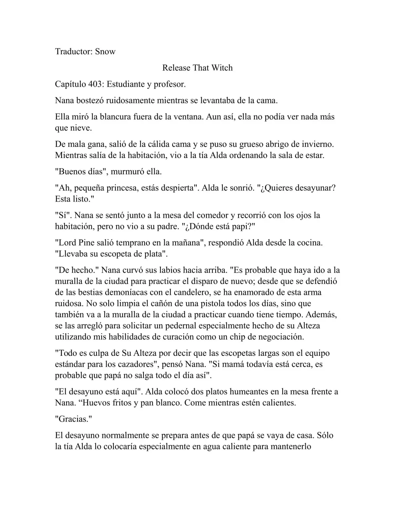 Release that Witch (Novela) (2016) - Capítulo 403 - Página 1 - LectorTMOo