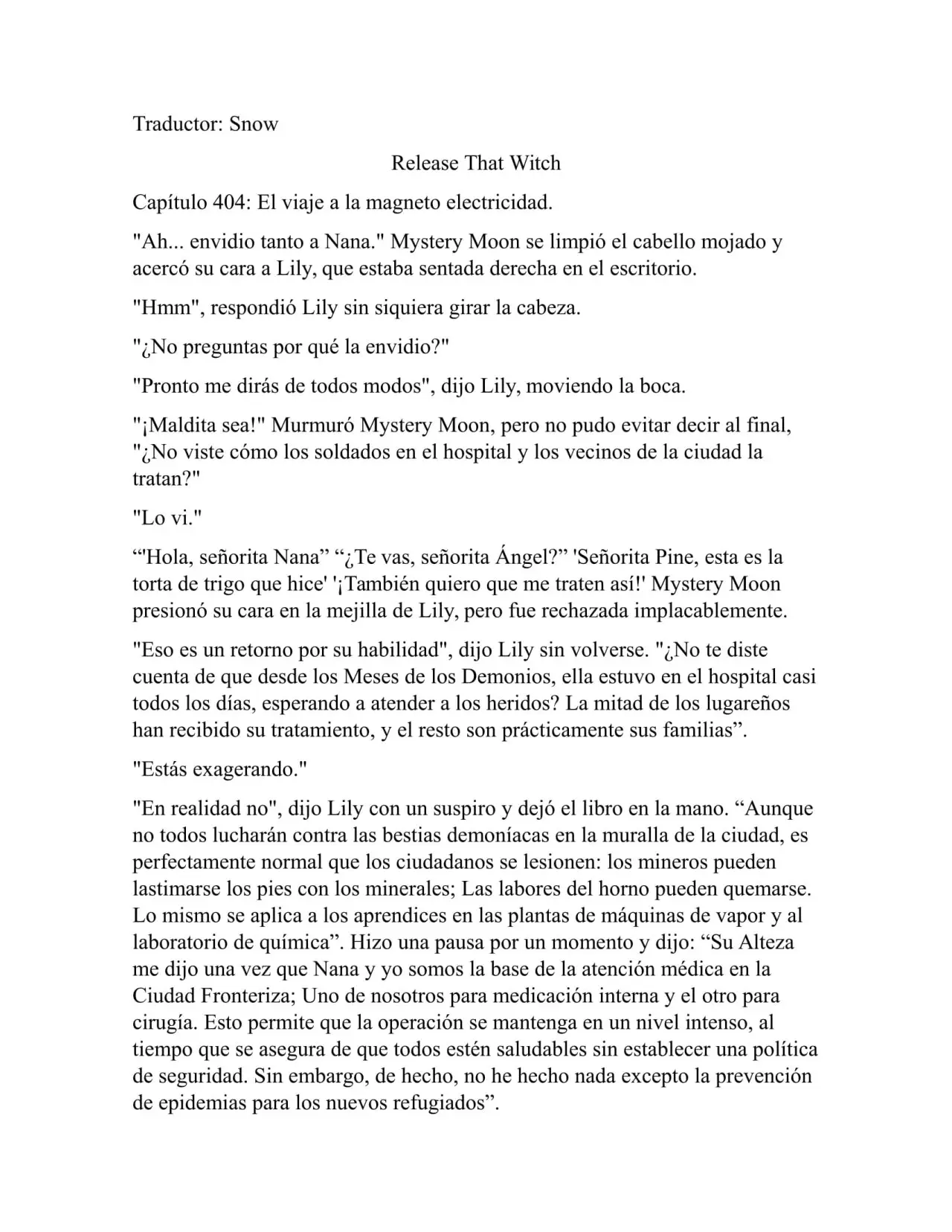 Release that Witch (Novela) (2016) - Capítulo 404 - Página 1 - LectorTMOo