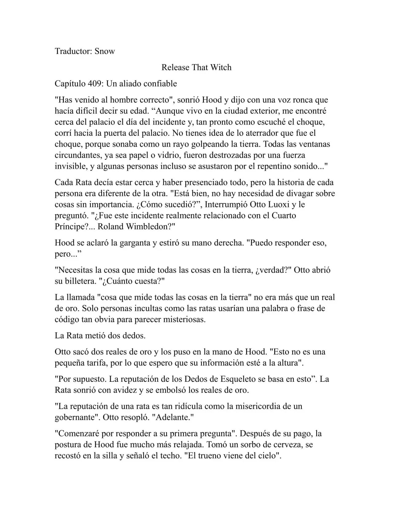 Release that Witch (Novela) (2016) - Capítulo 409 - Página 1 - LectorTMOo