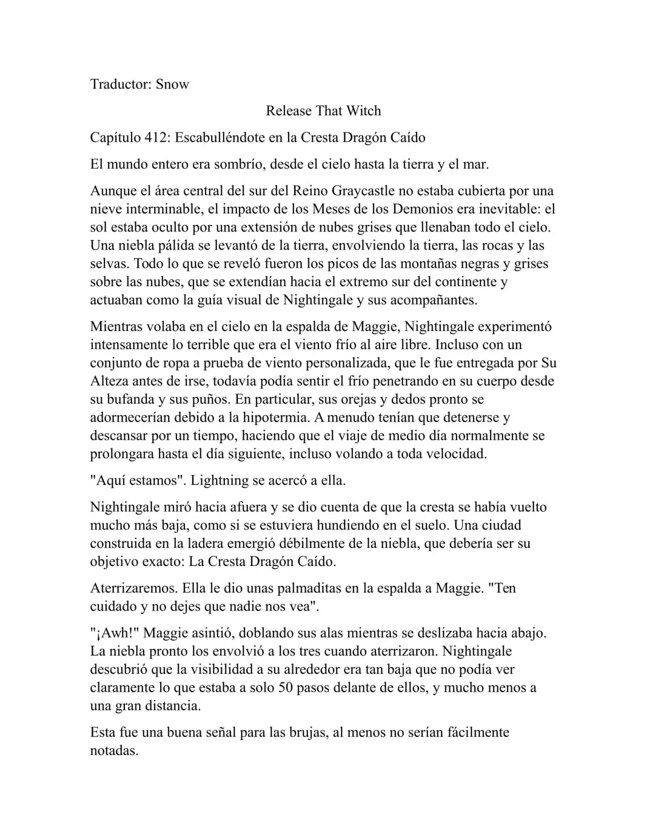 Release that Witch (Novela) (2016) - Capítulo 412 - Página 1 - LectorTMOo