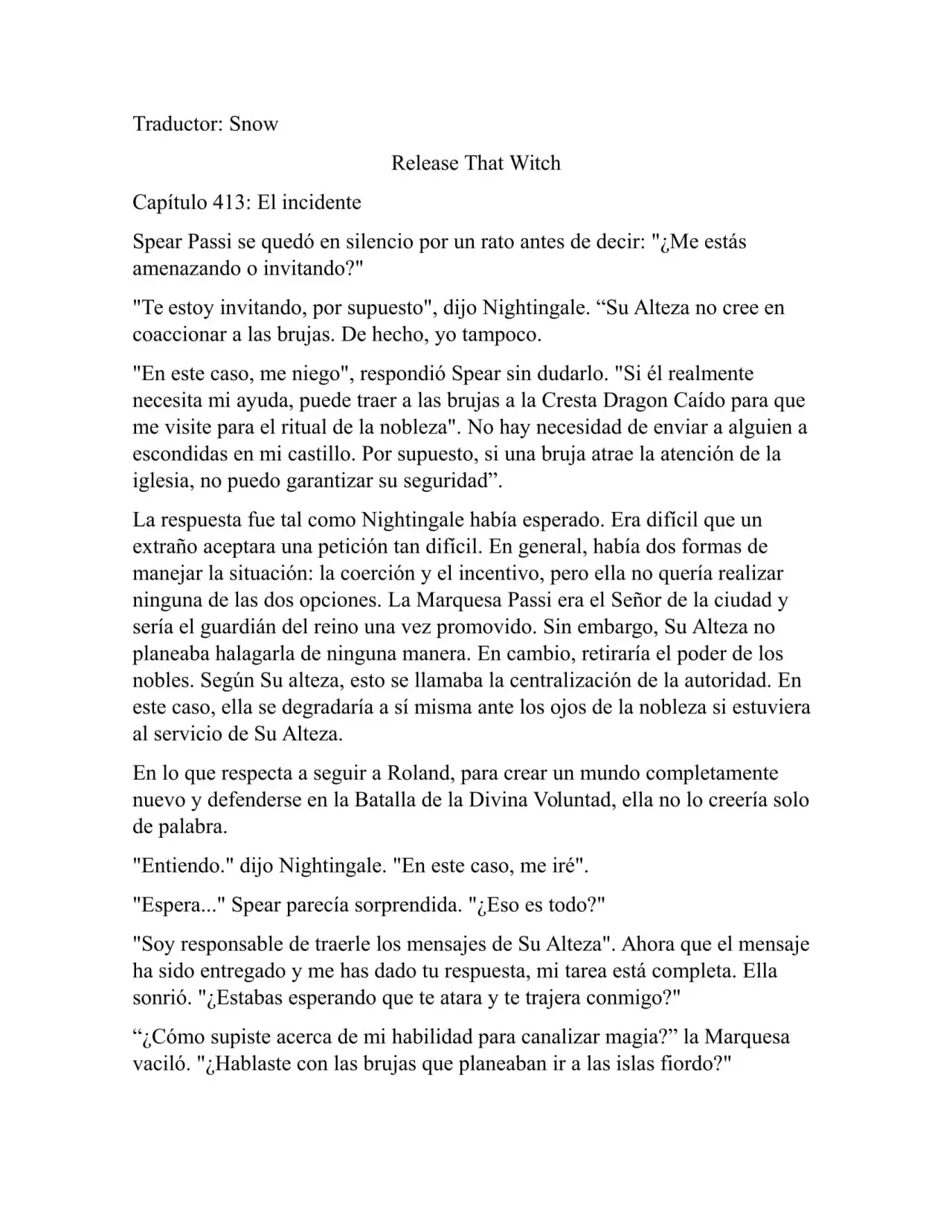 Release that Witch (Novela) (2016) - Capítulo 413 - Página 1 - LectorTMOo