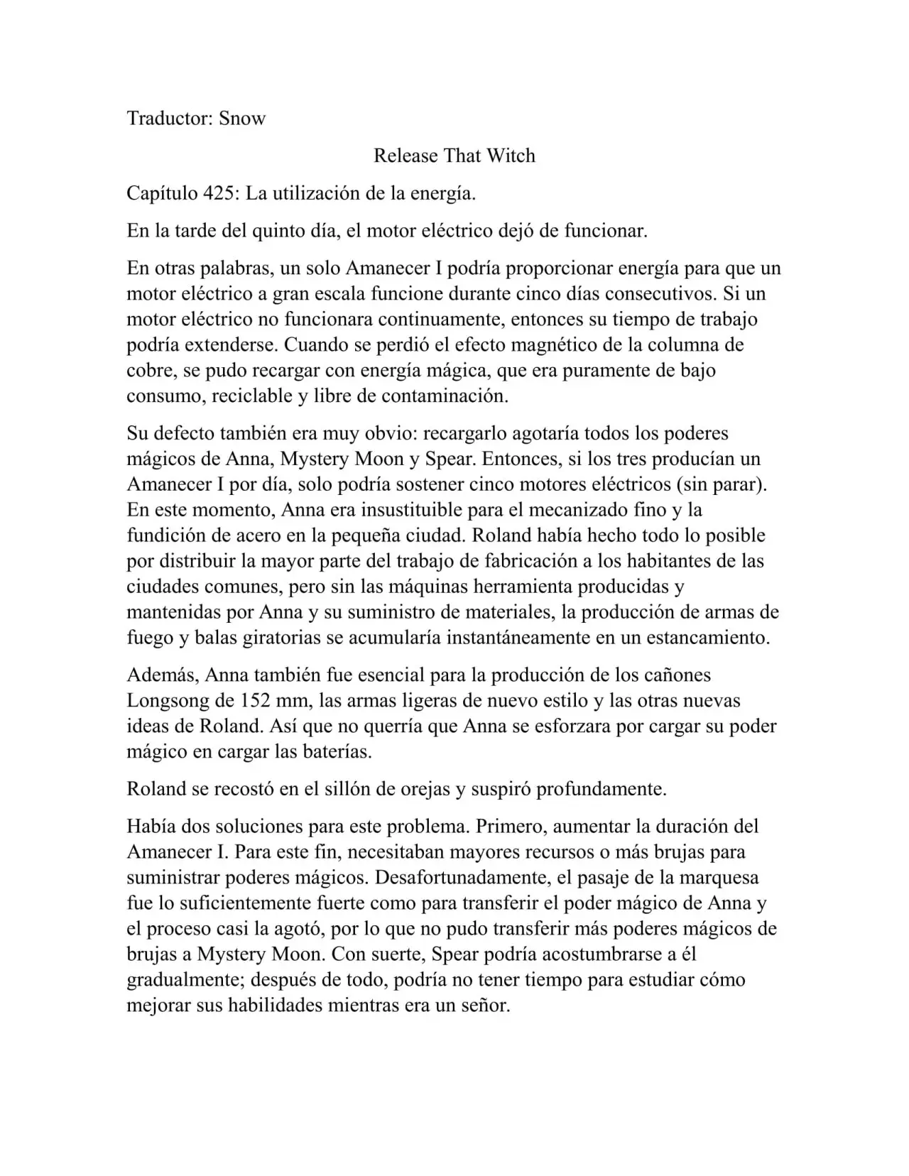 Release that Witch (Novela) (2016) - Capítulo 425 - Página 1 - LectorTMOo