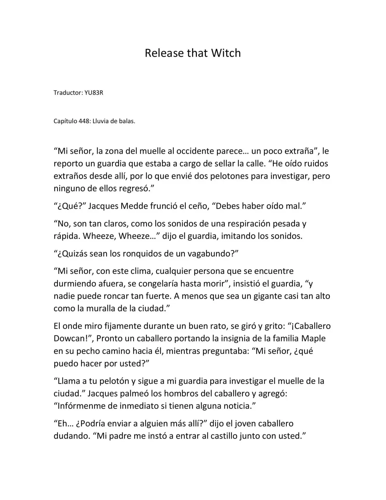 Release that Witch (Novela) (2016) - Capítulo 448 - Página 1 - LectorTMOo