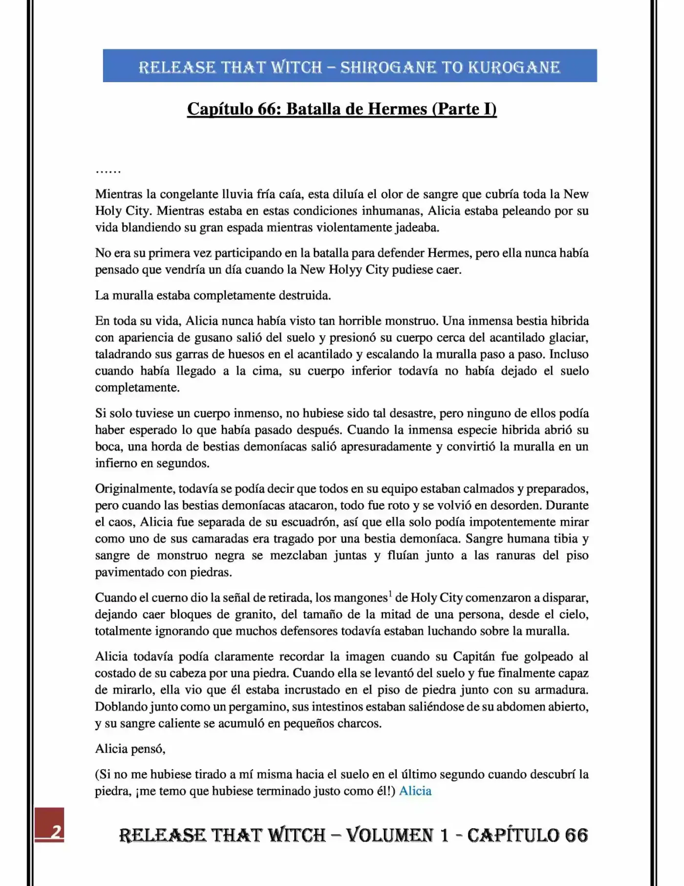 Release that Witch (Novela) (2016) - Capítulo 66 - Página 2 - LectorTMOo