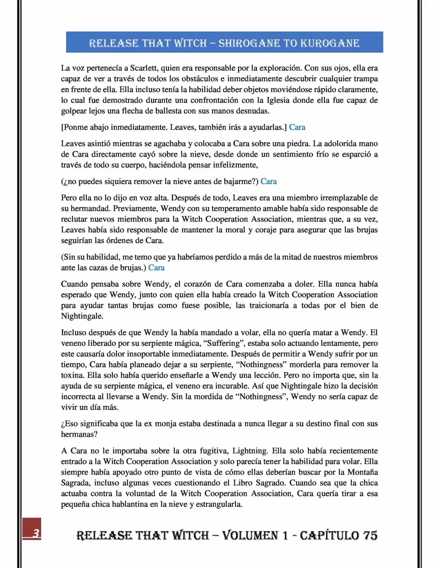 Release that Witch (Novela) (2016) - Capítulo 75 - Página 3 - LectorTMOo