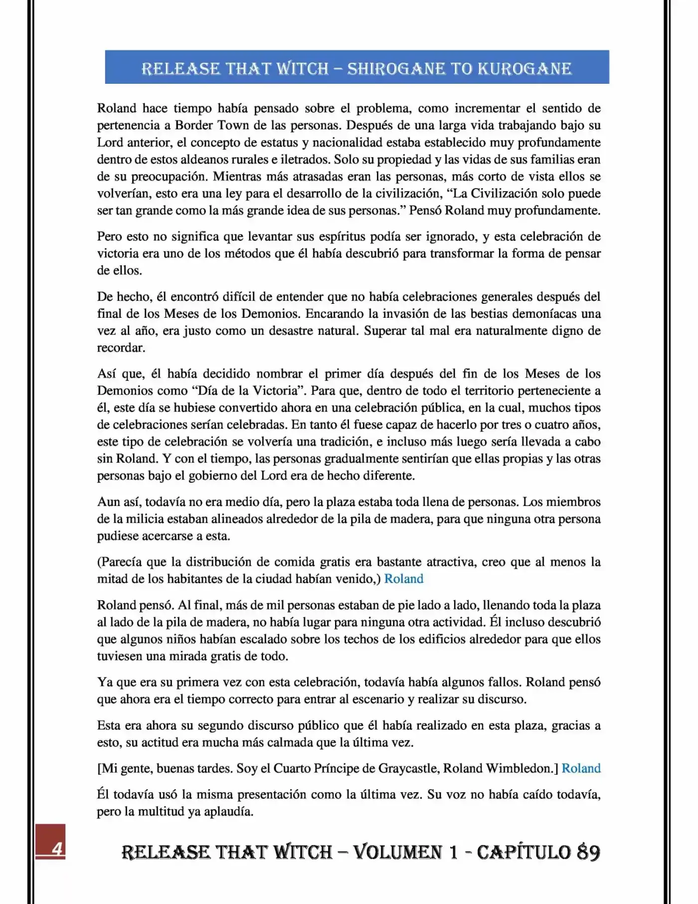 Release that Witch (Novela) (2016) - Capítulo 89 - Página 4 - LectorTMOo
