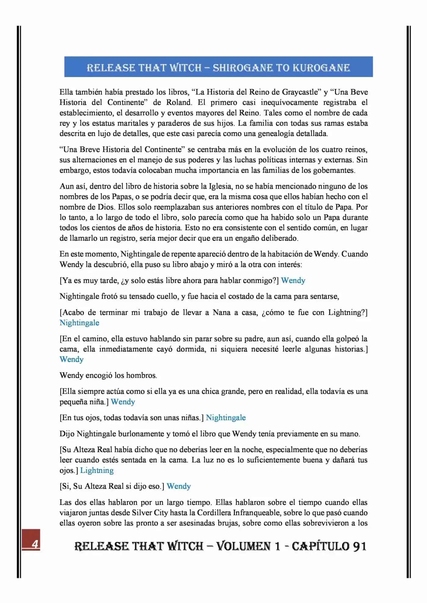 Release that Witch (Novela) (2016) - Capítulo 91 - Página 4 - LectorTMOo
