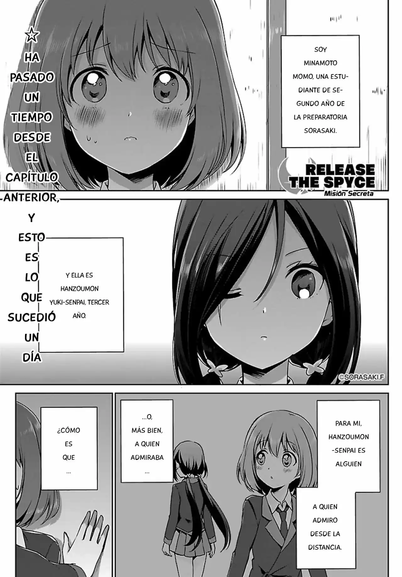 Release the Spyce Naisho no Mission (2018) - Capítulo 1 - Página 1 - LectorTMOo