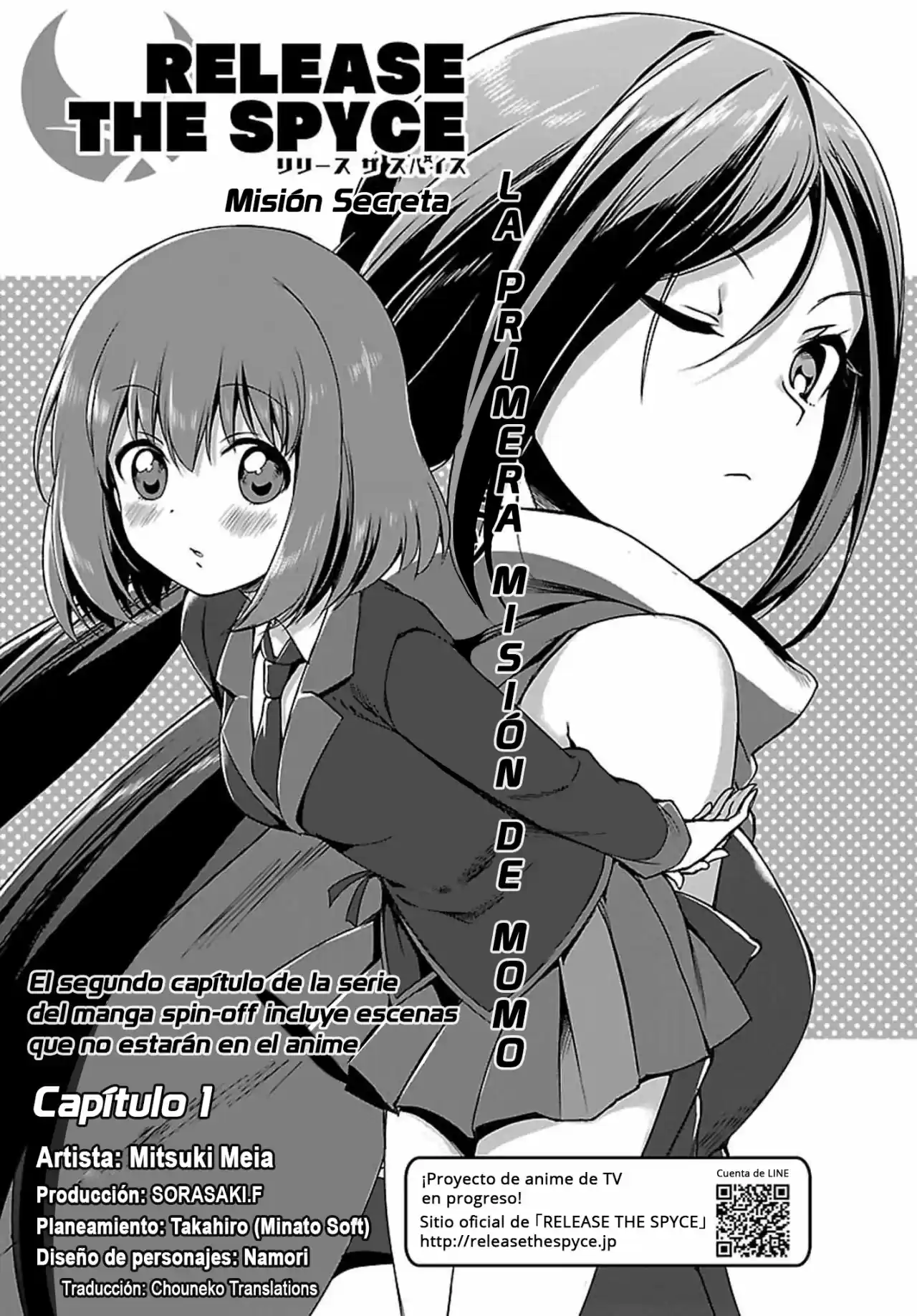 Release the Spyce Naisho no Mission (2018) - Capítulo 1 - Página 3 - LectorTMOo