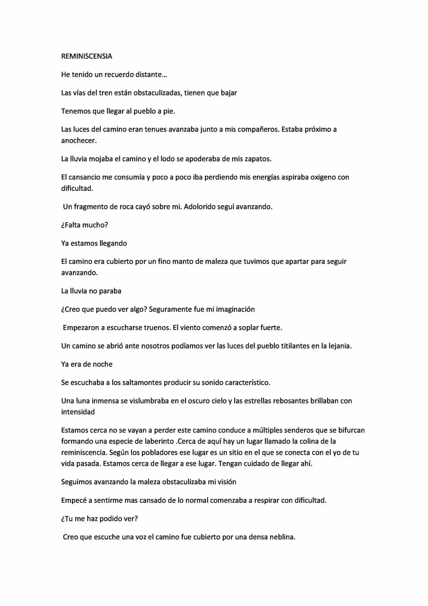 reminiscencia (Novela) (2016) - Capítulo 1 - Página 1 - LectorTMOo