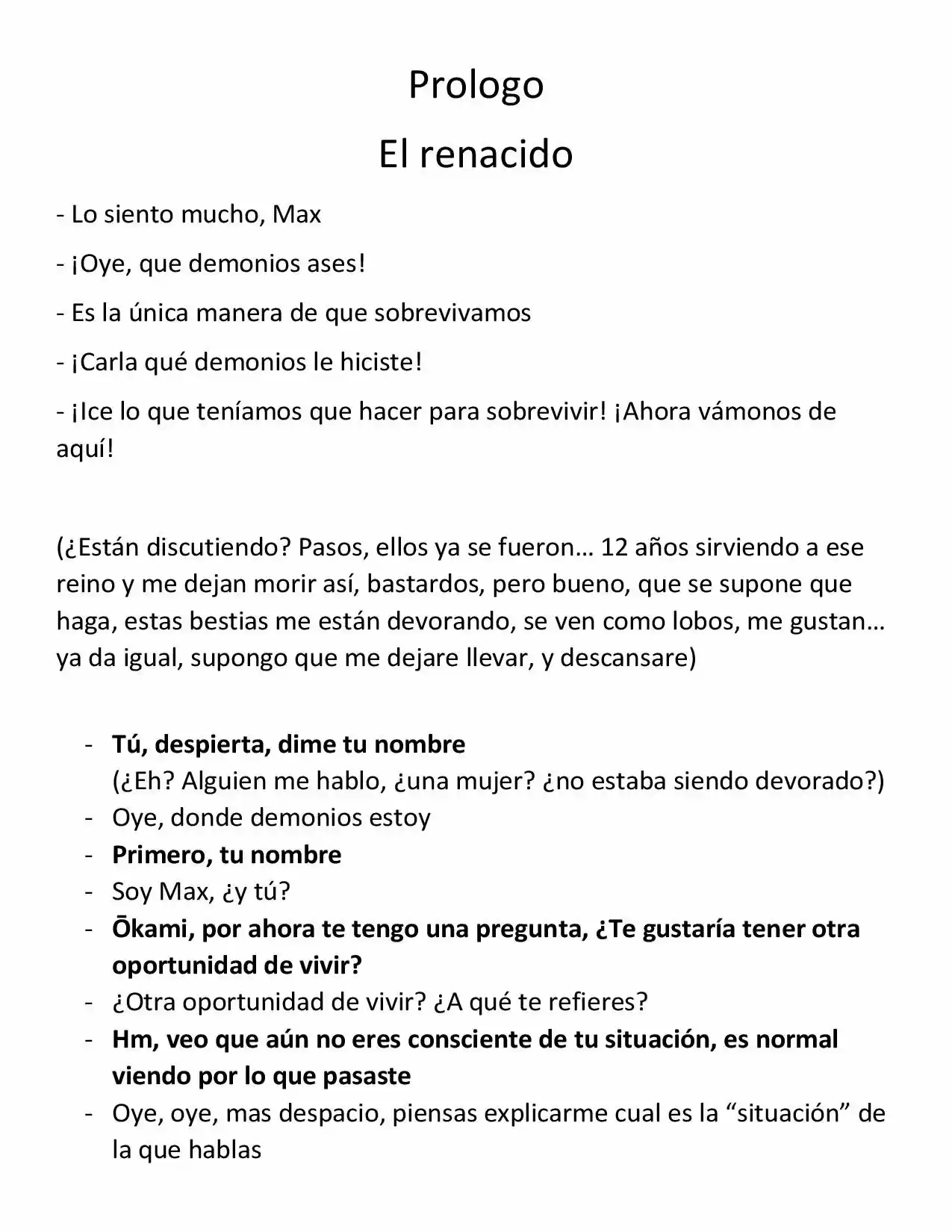 Renacido en el abismo (2018) - Capítulo 1 - Página 1 - LectorTMOo