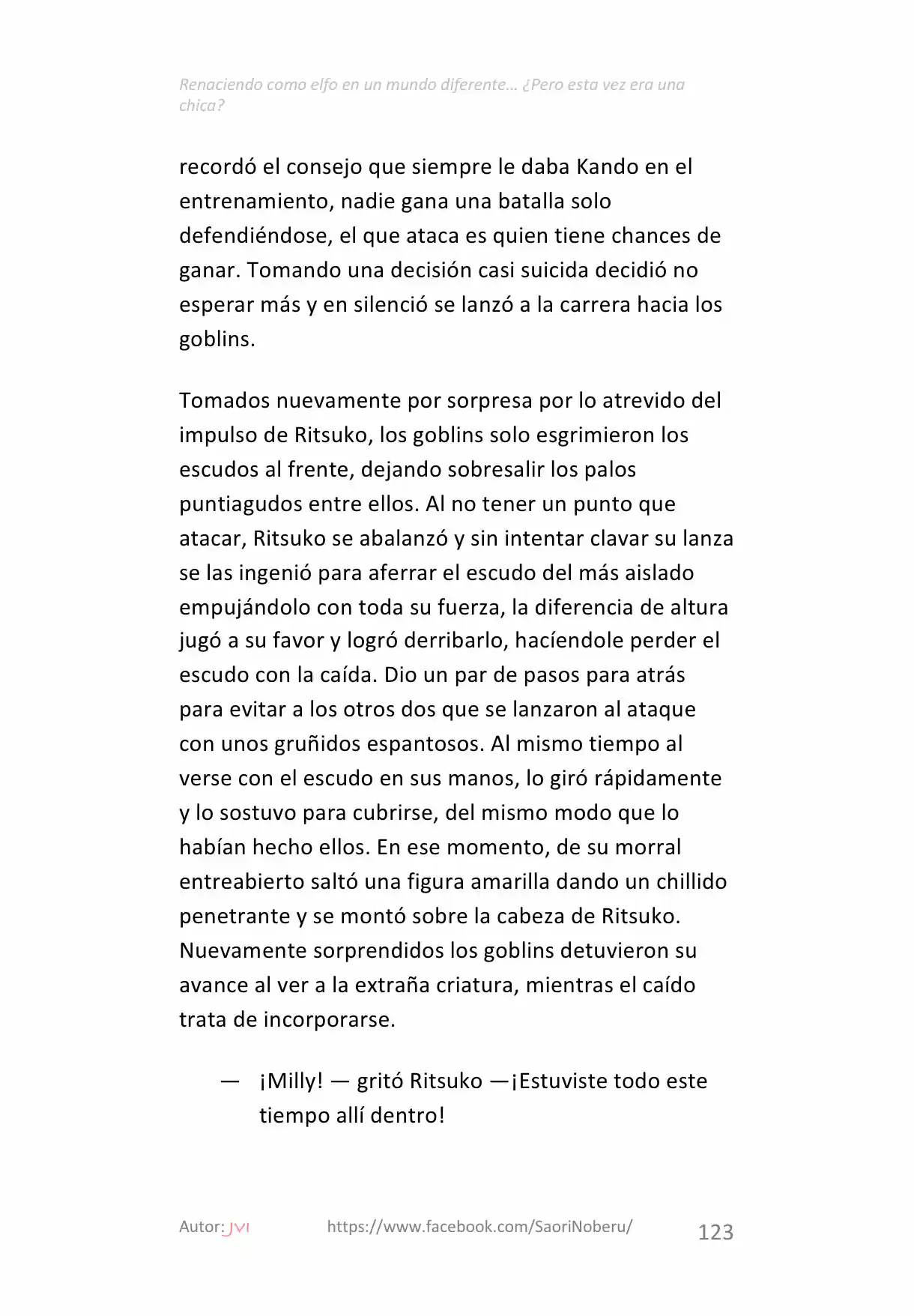 Renaciendo como elfo en un mundo diferente… ¿Pero esta vez era una chica? (2017) - Capítulo 10 - Página 9 - LectorTMOo