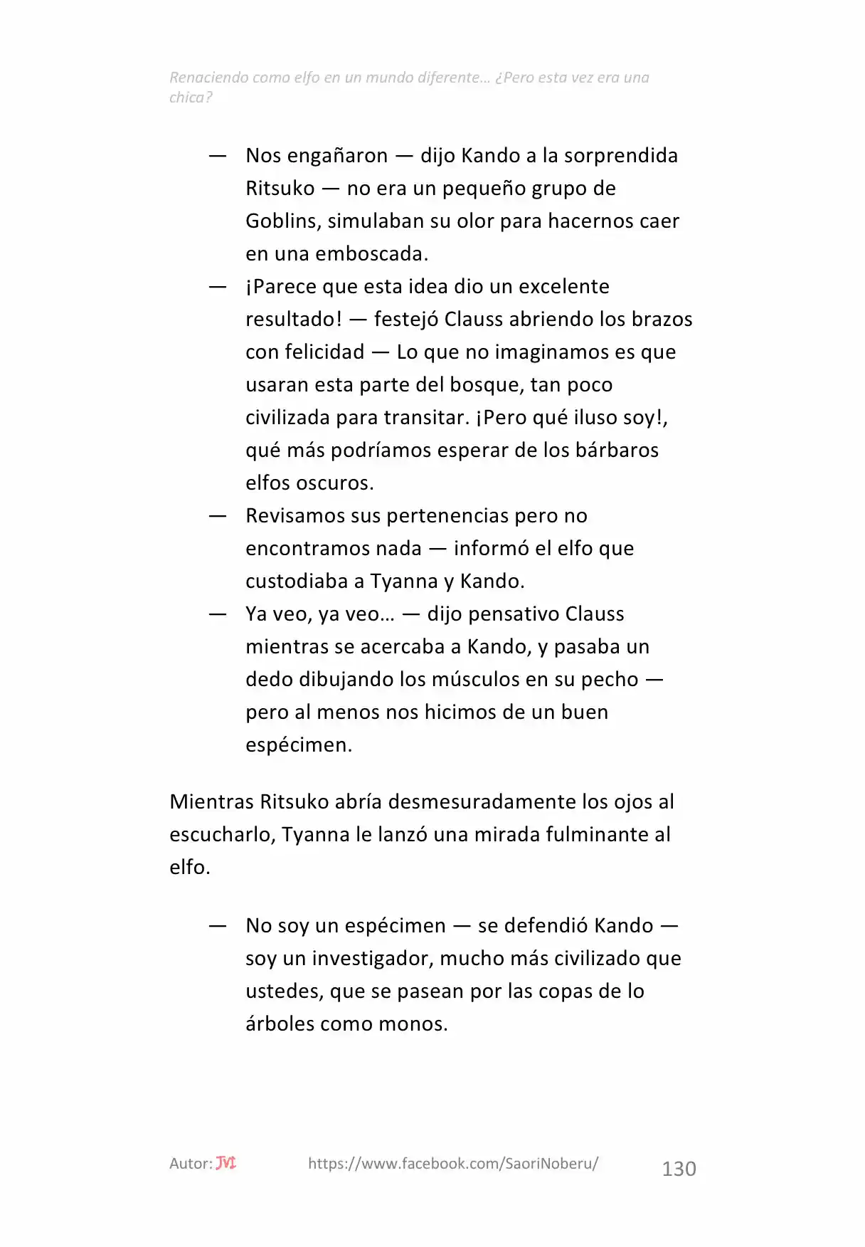 Renaciendo como elfo en un mundo diferente… ¿Pero esta vez era una chica? (2017) - Capítulo 11 - Página 5 - LectorTMOo