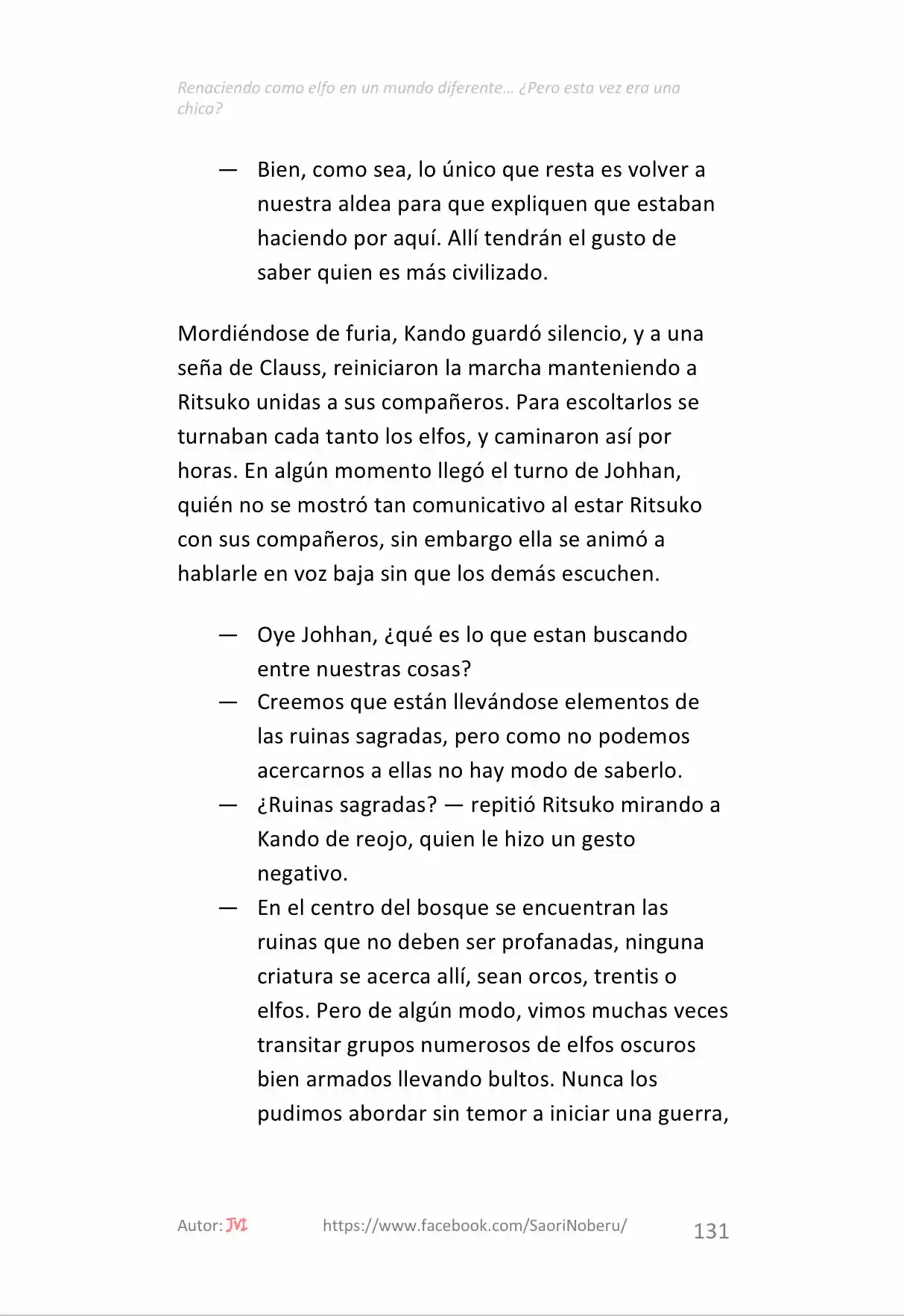 Renaciendo como elfo en un mundo diferente… ¿Pero esta vez era una chica? (2017) - Capítulo 11 - Página 6 - LectorTMOo