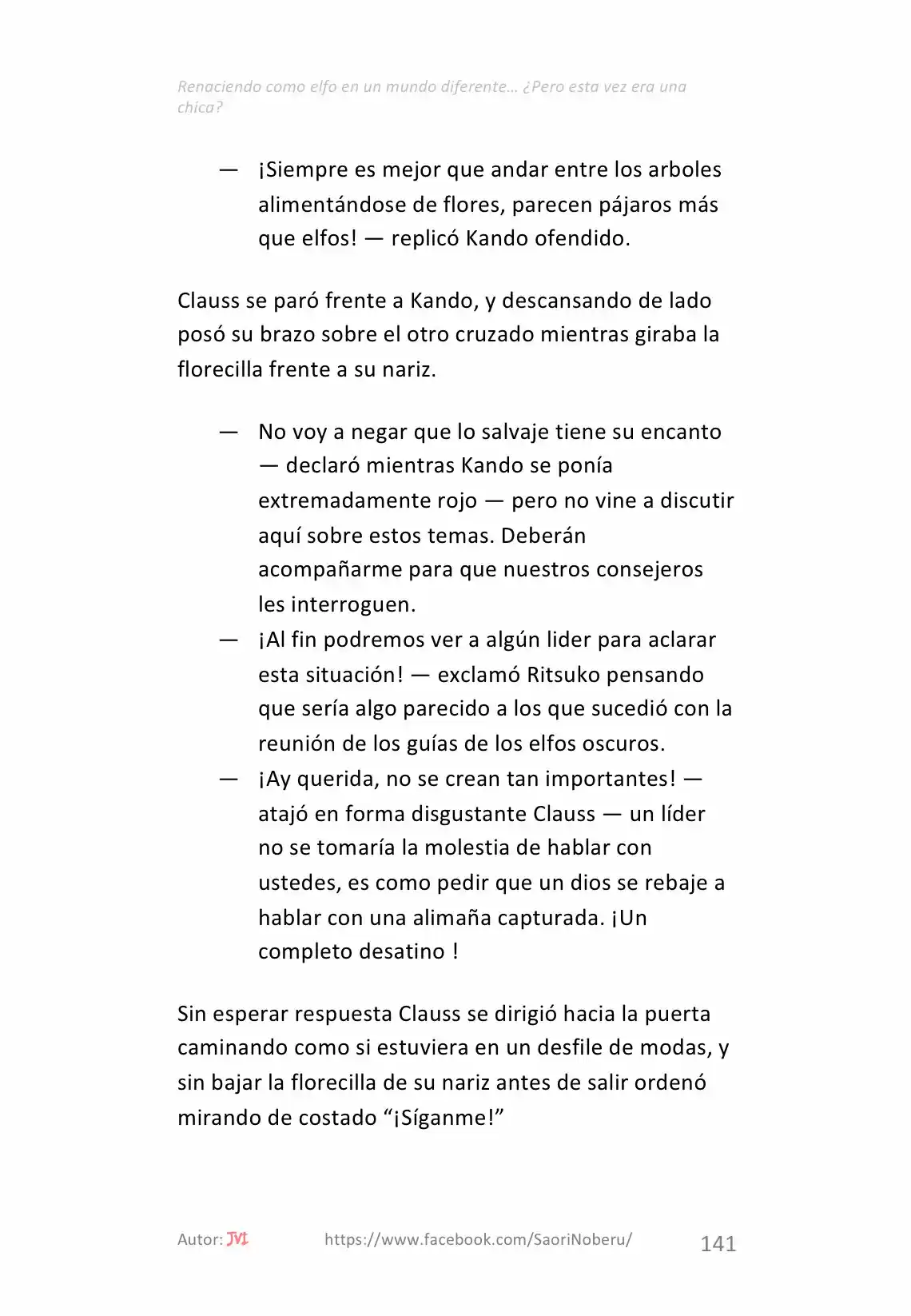 Renaciendo como elfo en un mundo diferente… ¿Pero esta vez era una chica? (2017) - Capítulo 12 - Página 7 - LectorTMOo
