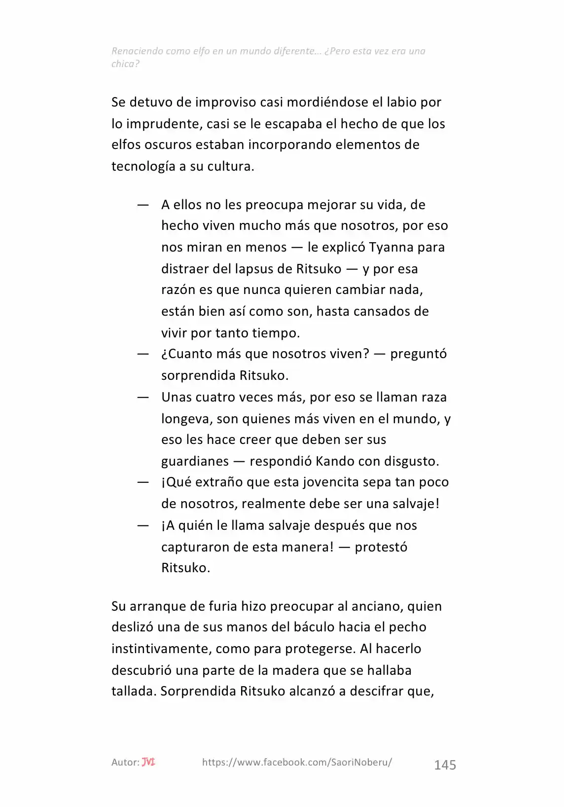 Renaciendo como elfo en un mundo diferente… ¿Pero esta vez era una chica? (2017) - Capítulo 12 - Página 11 - LectorTMOo