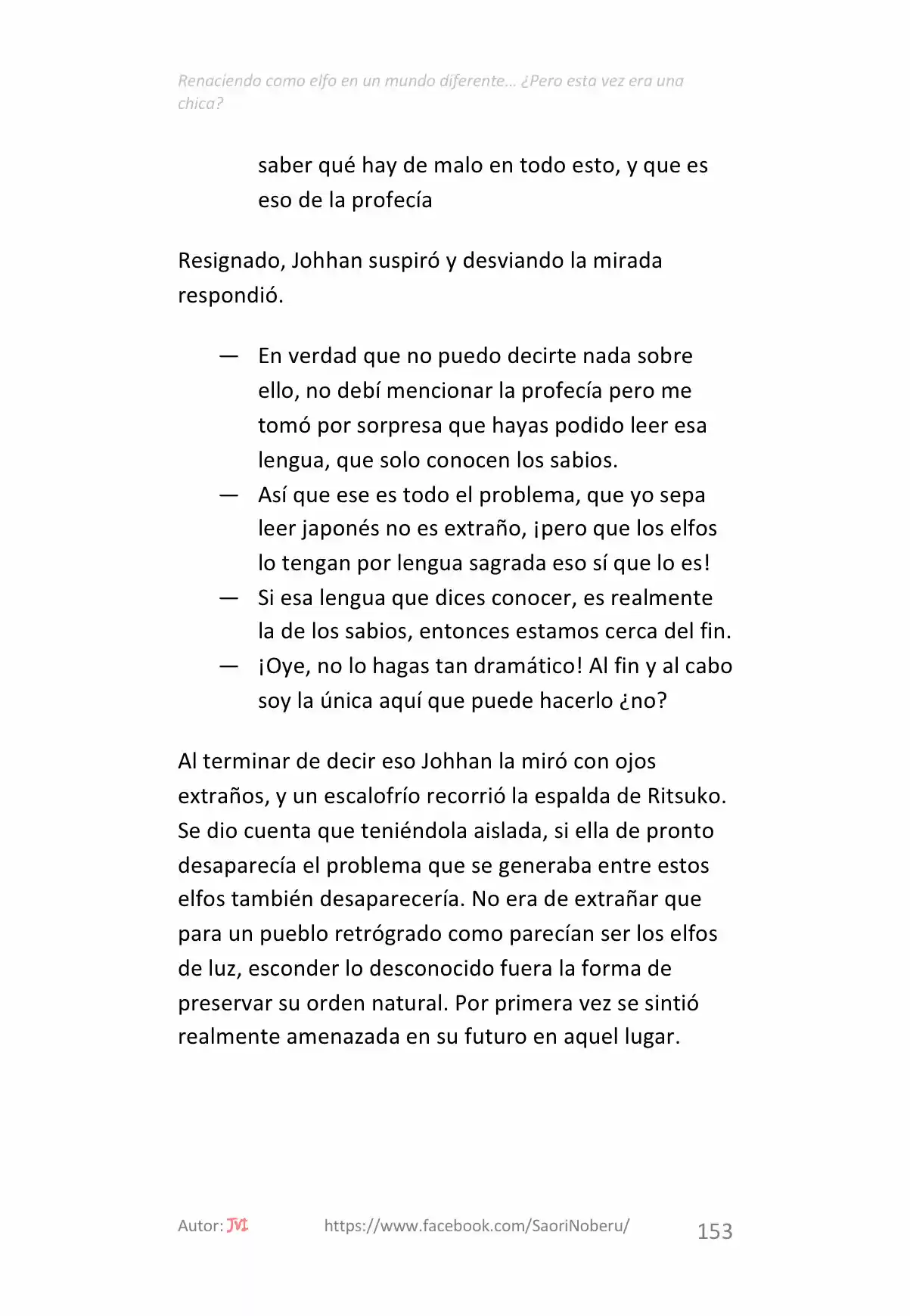 Renaciendo como elfo en un mundo diferente… ¿Pero esta vez era una chica? (2017) - Capítulo 13 - Página 5 - LectorTMOo
