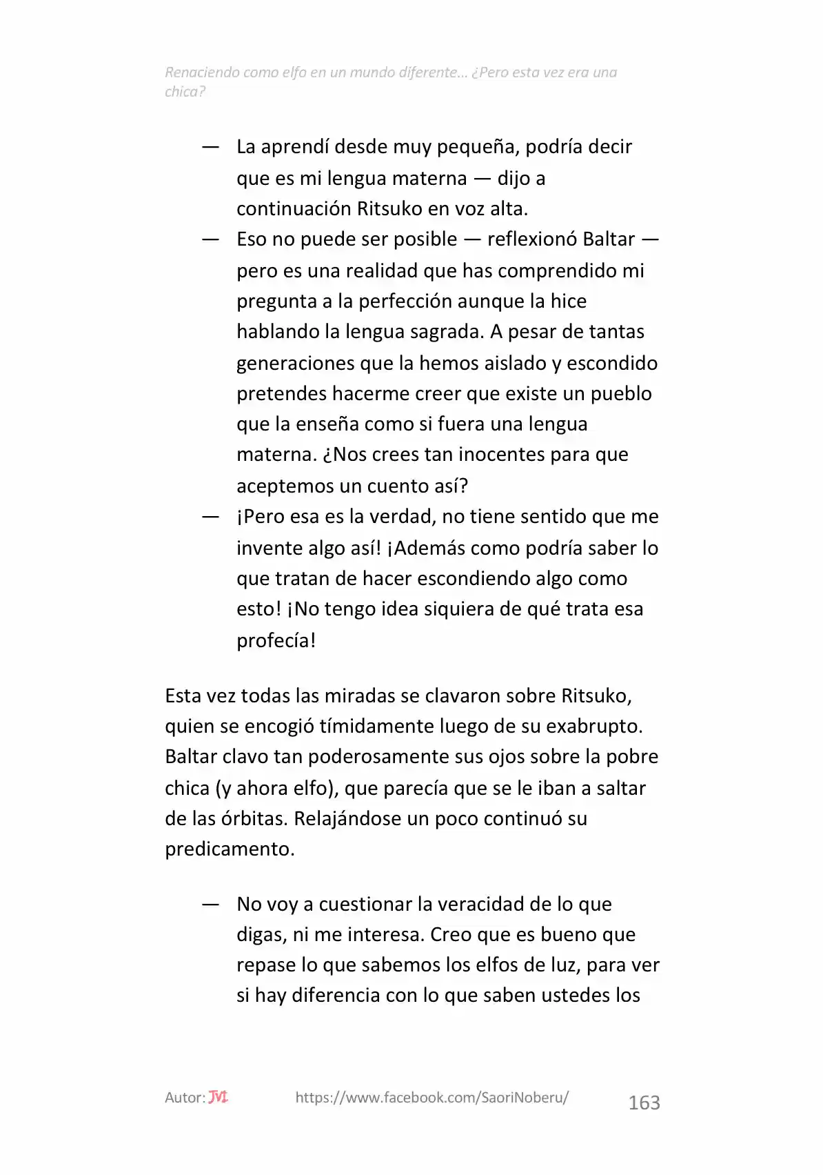 Renaciendo como elfo en un mundo diferente… ¿Pero esta vez era una chica? (2017) - Capítulo 14 - Página 6 - LectorTMOo