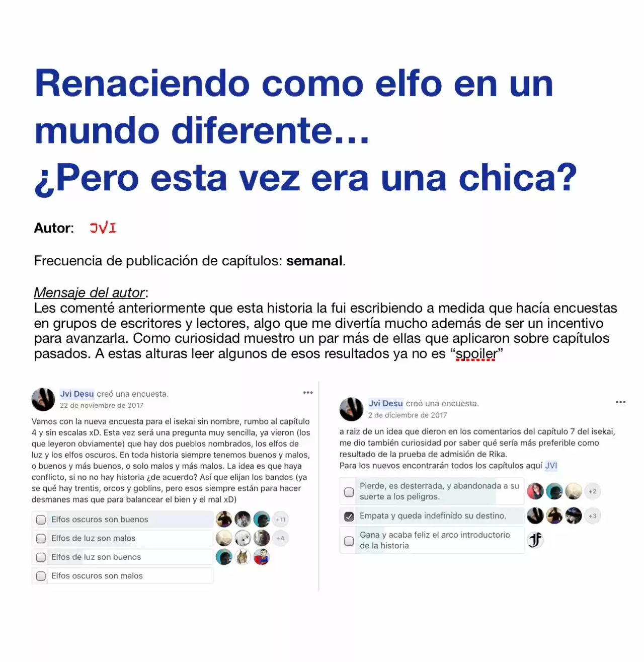 Renaciendo como elfo en un mundo diferente… ¿Pero esta vez era una chica? (2017) - Capítulo 14 - Página 10 - LectorTMOo