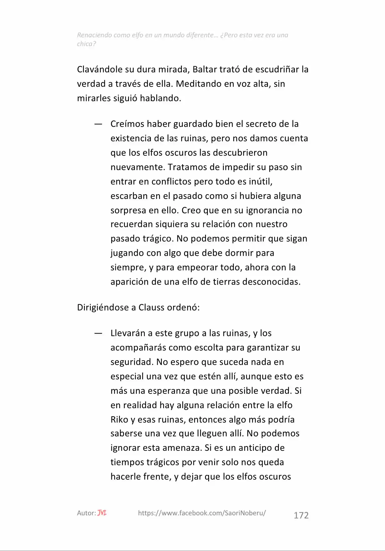 Renaciendo como elfo en un mundo diferente… ¿Pero esta vez era una chica? (2017) - Capítulo 15 - Página 5 - LectorTMOo