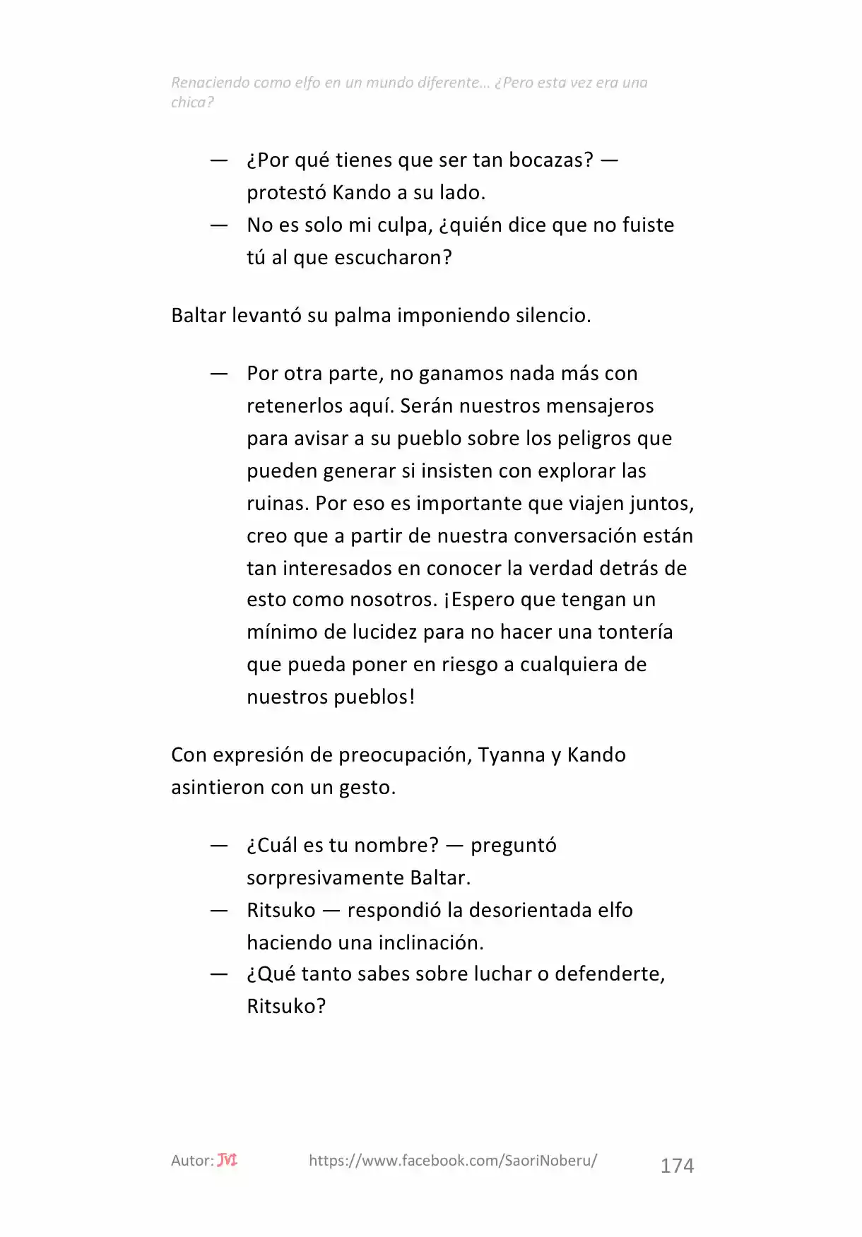 Renaciendo como elfo en un mundo diferente… ¿Pero esta vez era una chica? (2017) - Capítulo 15 - Página 7 - LectorTMOo