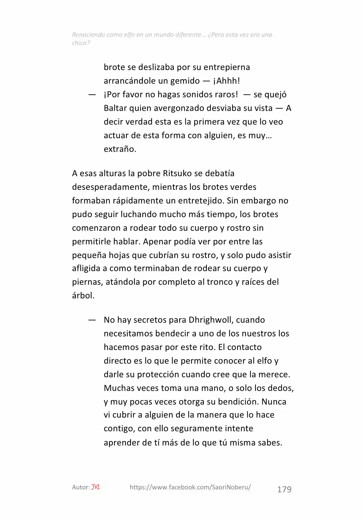 Renaciendo como elfo en un mundo diferente… ¿Pero esta vez era una chica? (2017) - Capítulo 15 - Página 12 - LectorTMOo