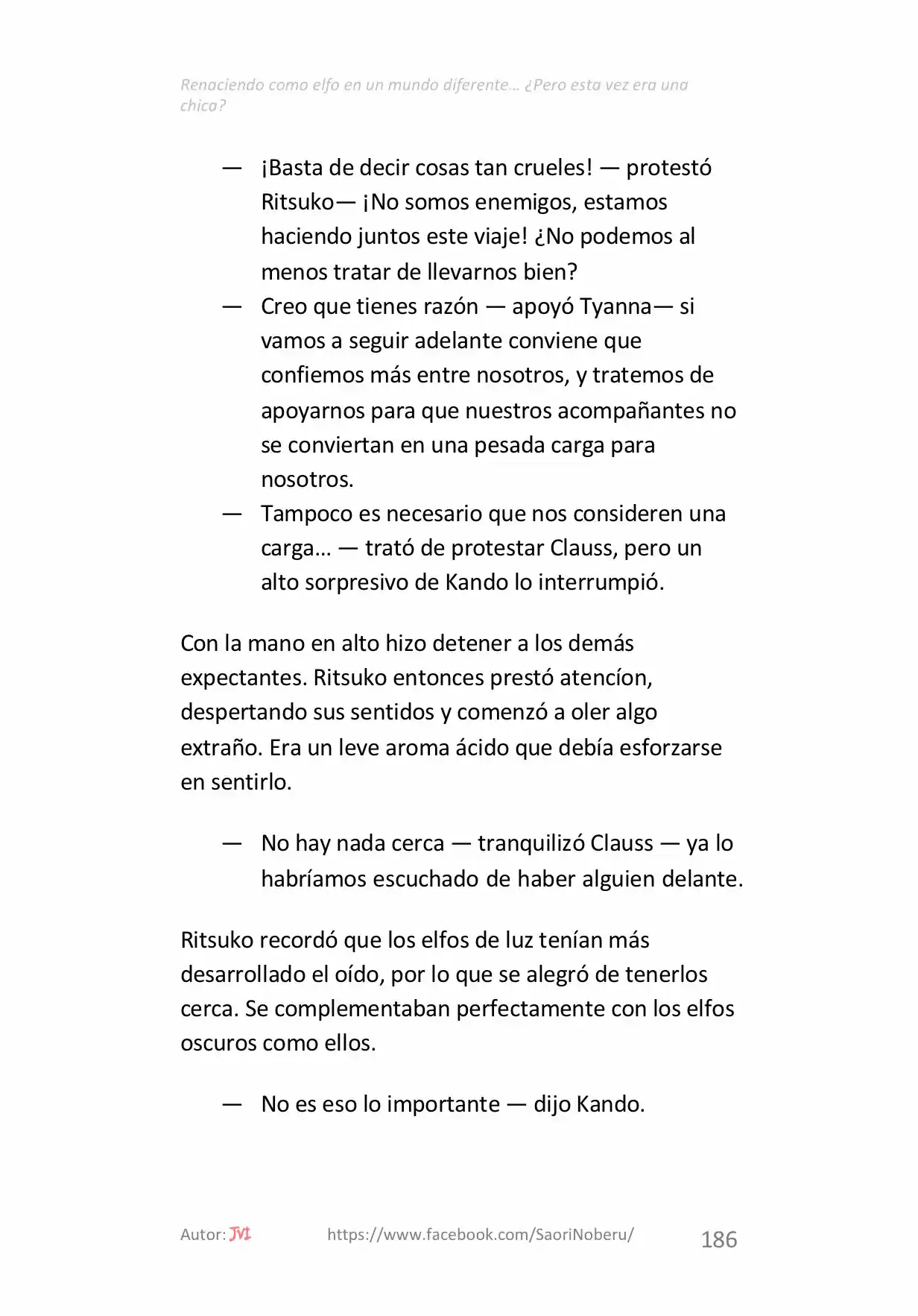 Renaciendo como elfo en un mundo diferente… ¿Pero esta vez era una chica? (2017) - Capítulo 16 - Página 5 - LectorTMOo