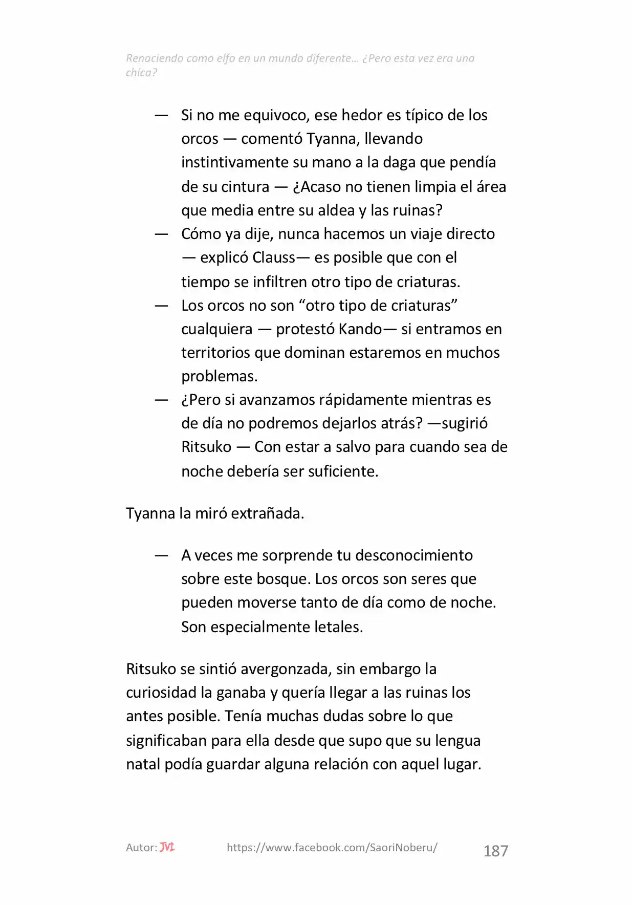 Renaciendo como elfo en un mundo diferente… ¿Pero esta vez era una chica? (2017) - Capítulo 16 - Página 6 - LectorTMOo