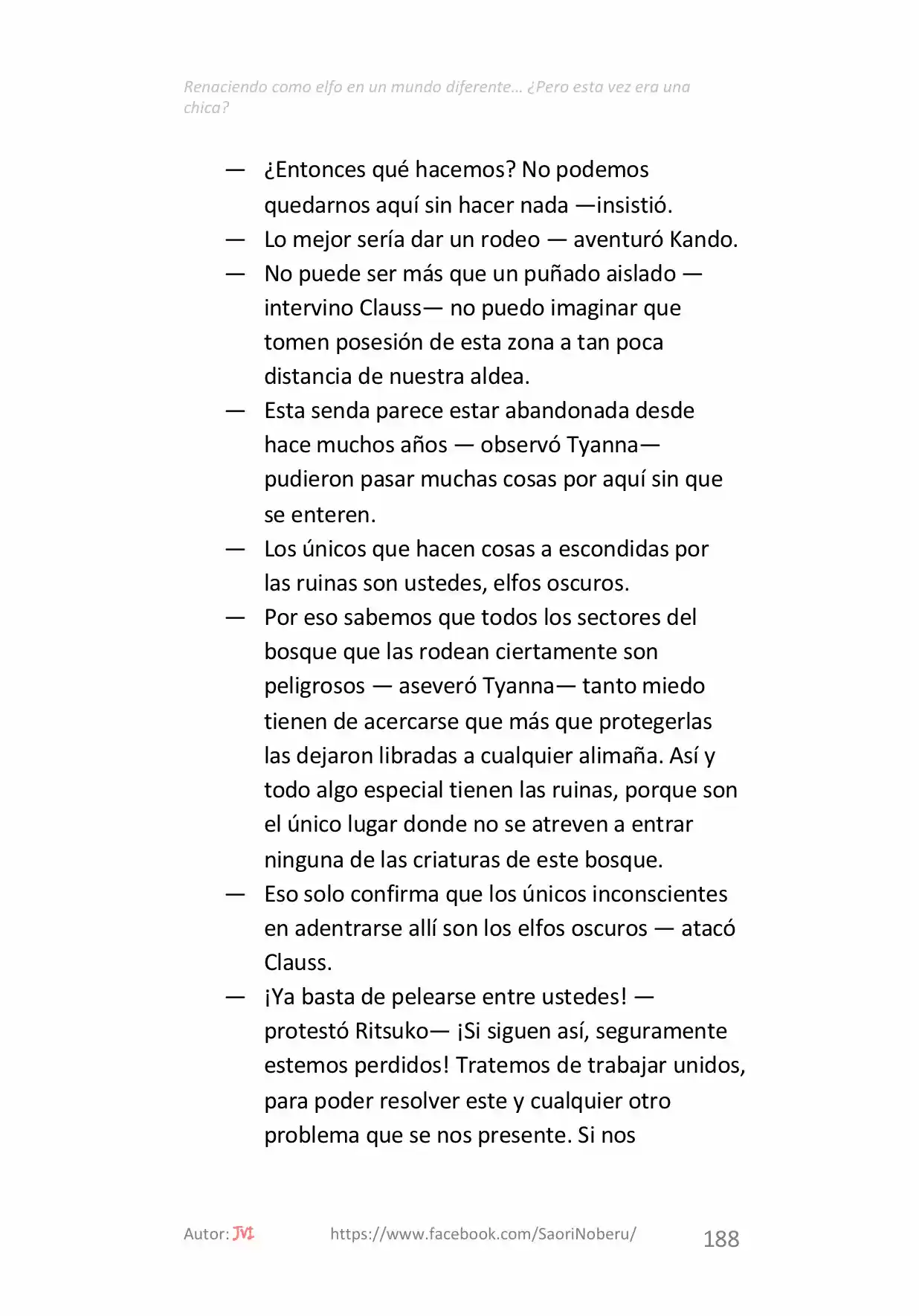 Renaciendo como elfo en un mundo diferente… ¿Pero esta vez era una chica? (2017) - Capítulo 16 - Página 7 - LectorTMOo