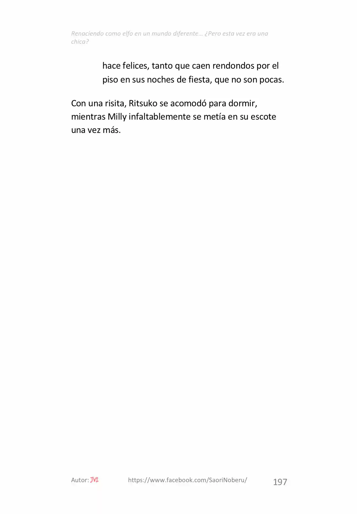 Renaciendo como elfo en un mundo diferente… ¿Pero esta vez era una chica? (2017) - Capítulo 16 - Página 16 - LectorTMOo
