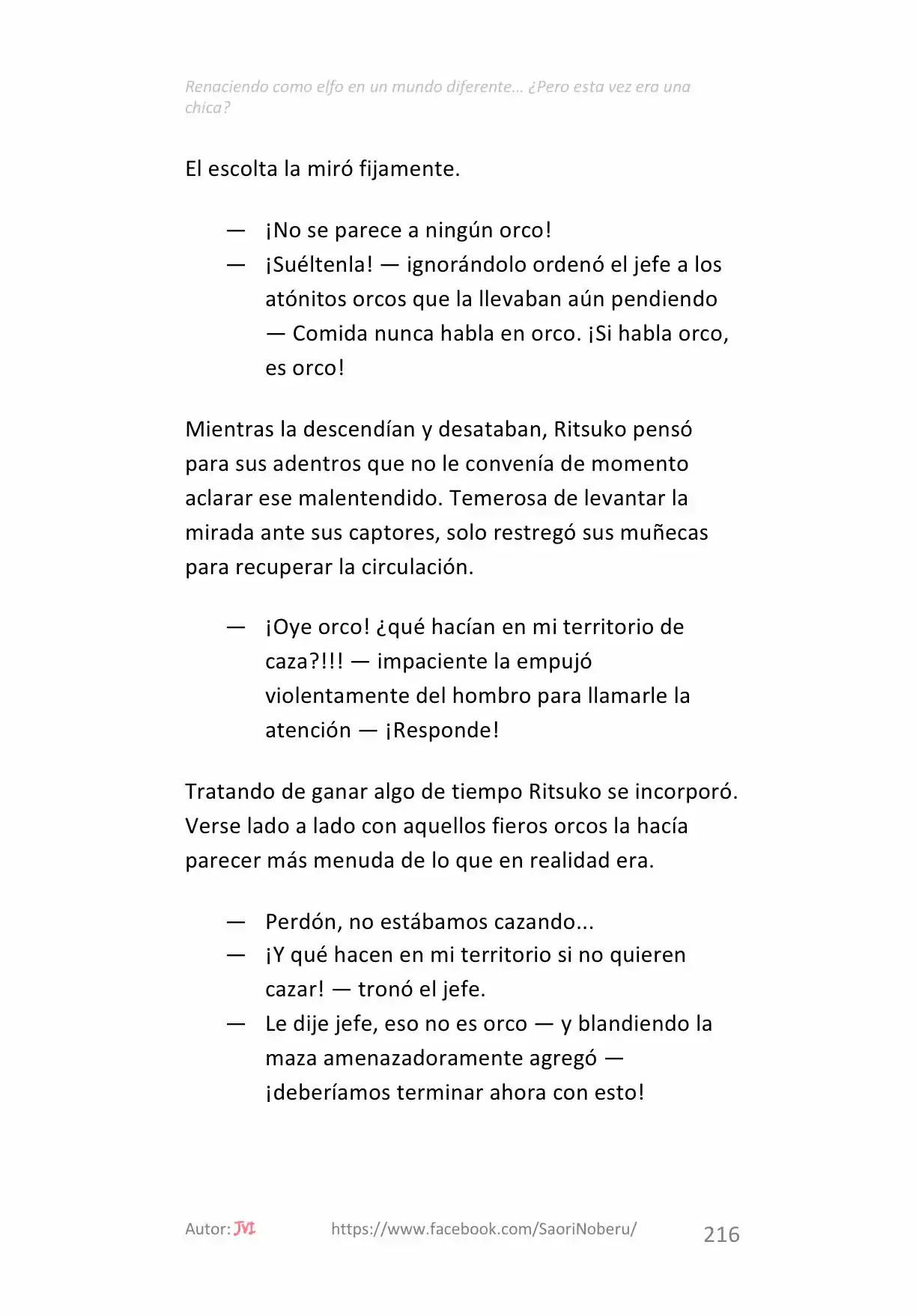 Renaciendo como elfo en un mundo diferente… ¿Pero esta vez era una chica? (2017) - Capítulo 18 - Página 4 - LectorTMOo