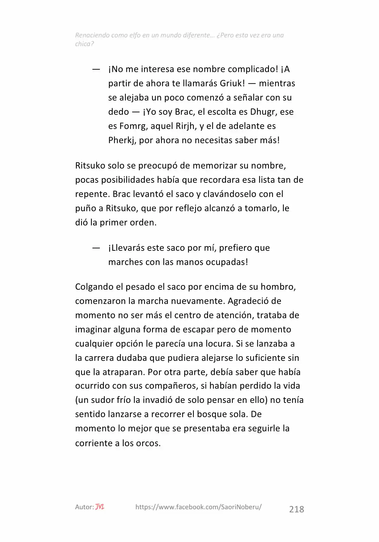 Renaciendo como elfo en un mundo diferente… ¿Pero esta vez era una chica? (2017) - Capítulo 18 - Página 6 - LectorTMOo