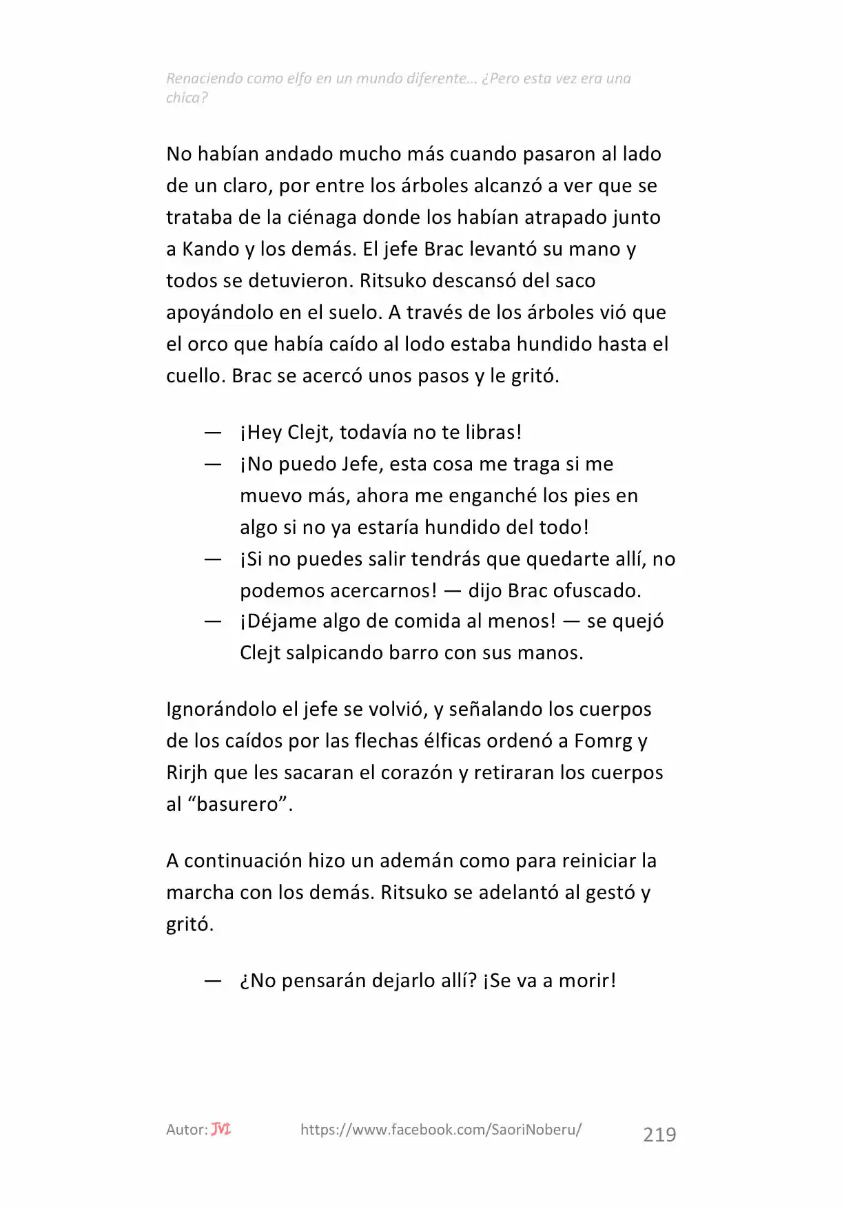 Renaciendo como elfo en un mundo diferente… ¿Pero esta vez era una chica? (2017) - Capítulo 18 - Página 7 - LectorTMOo