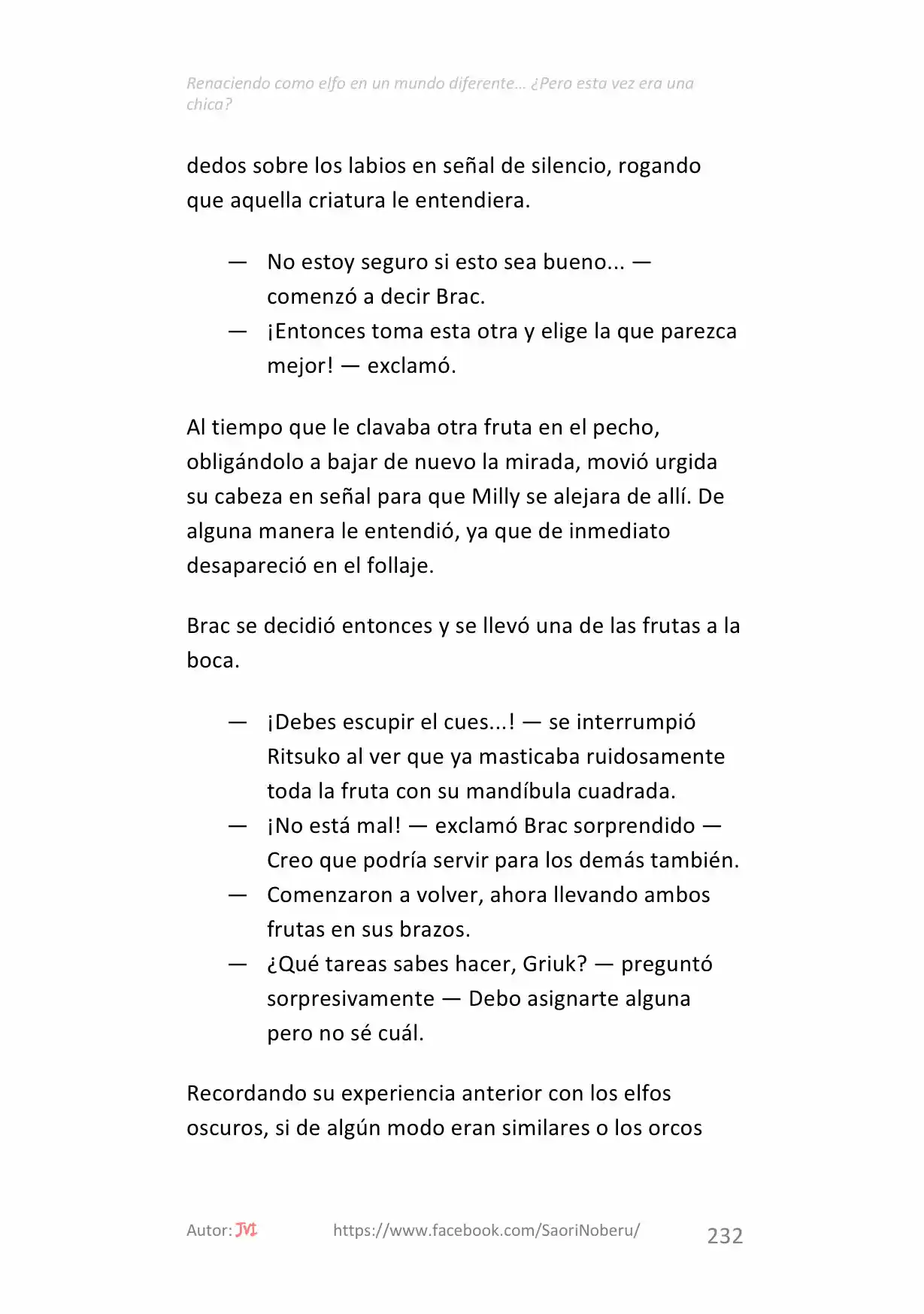 Renaciendo como elfo en un mundo diferente… ¿Pero esta vez era una chica? (2017) - Capítulo 18 - Página 20 - LectorTMOo