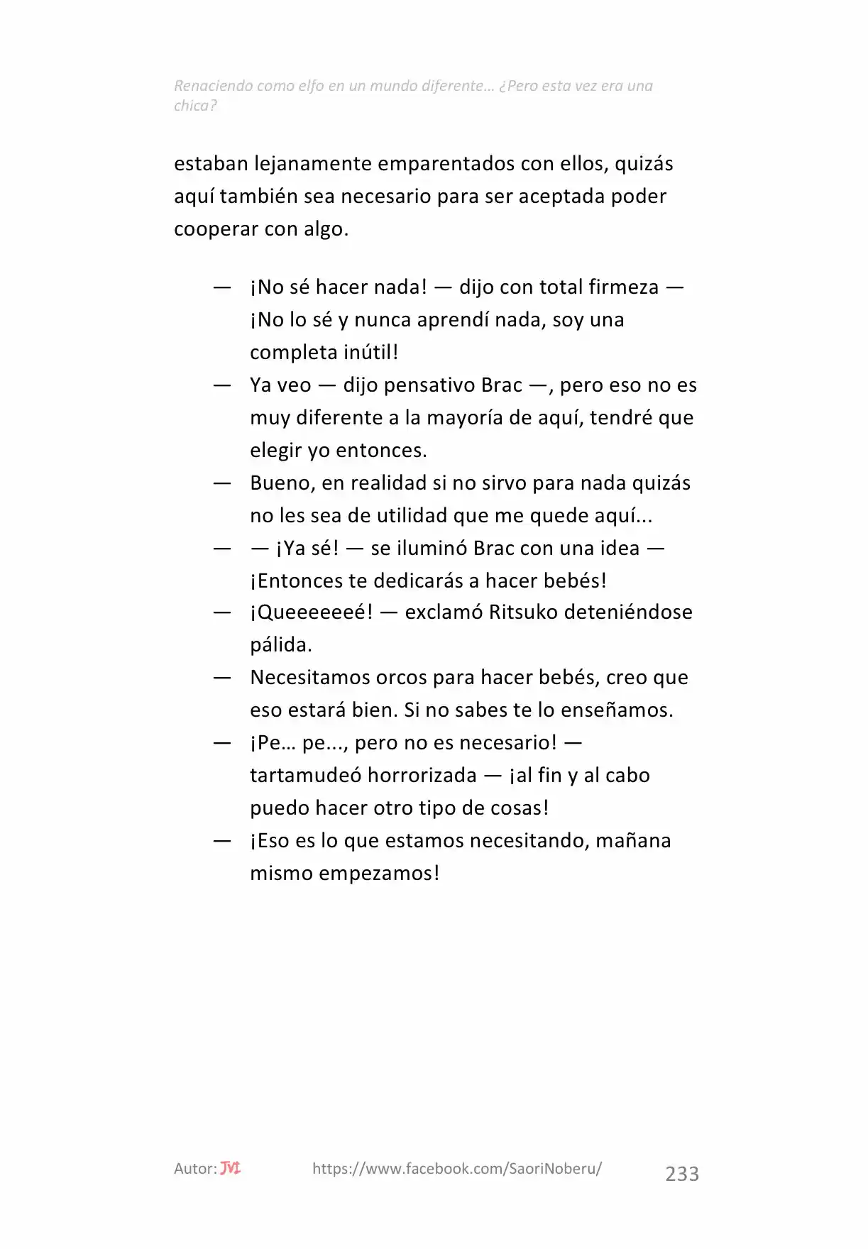 Renaciendo como elfo en un mundo diferente… ¿Pero esta vez era una chica? (2017) - Capítulo 18 - Página 21 - LectorTMOo