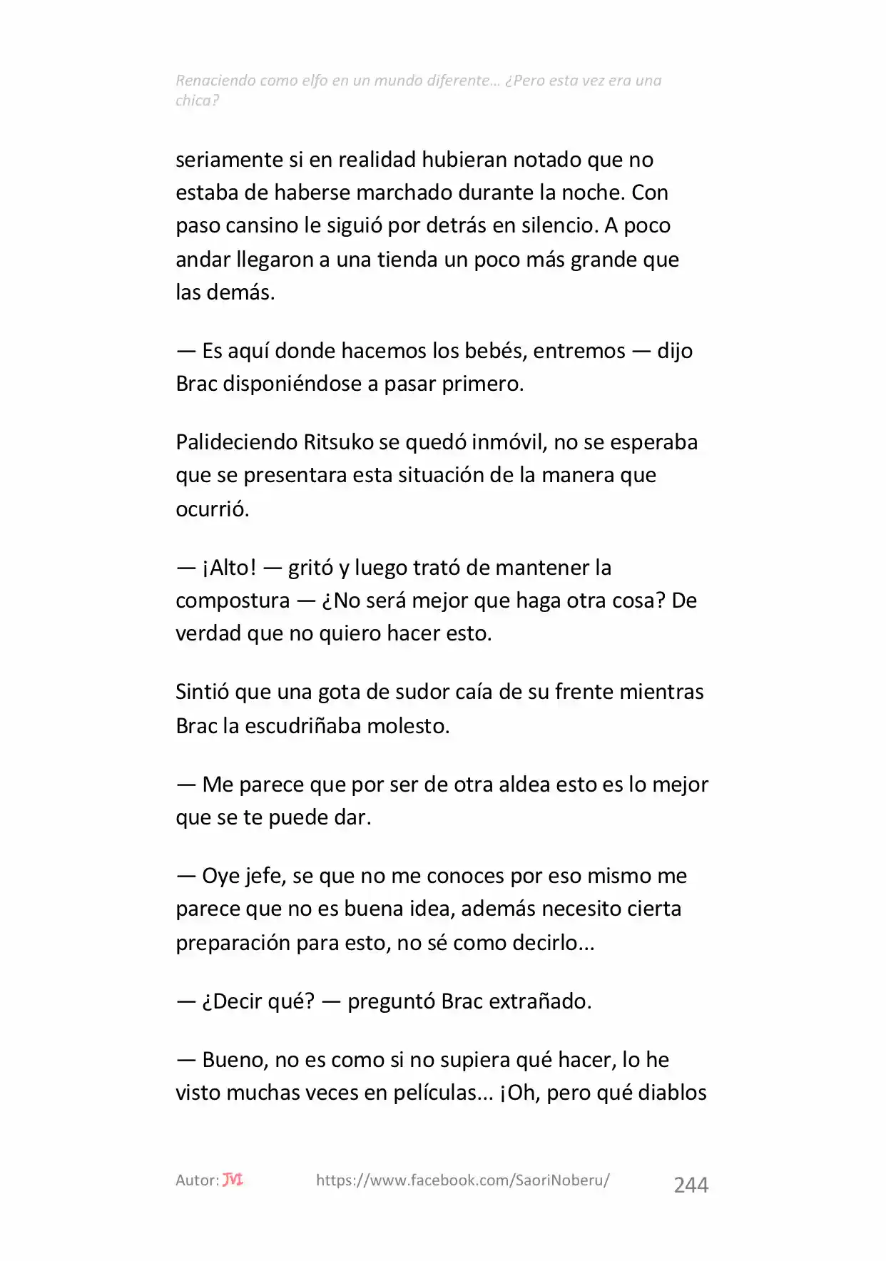 Renaciendo como elfo en un mundo diferente… ¿Pero esta vez era una chica? (2017) - Capítulo 19 - Página 11 - LectorTMOo