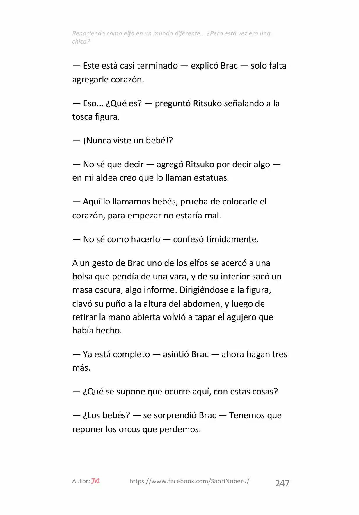 Renaciendo como elfo en un mundo diferente… ¿Pero esta vez era una chica? (2017) - Capítulo 19 - Página 14 - LectorTMOo