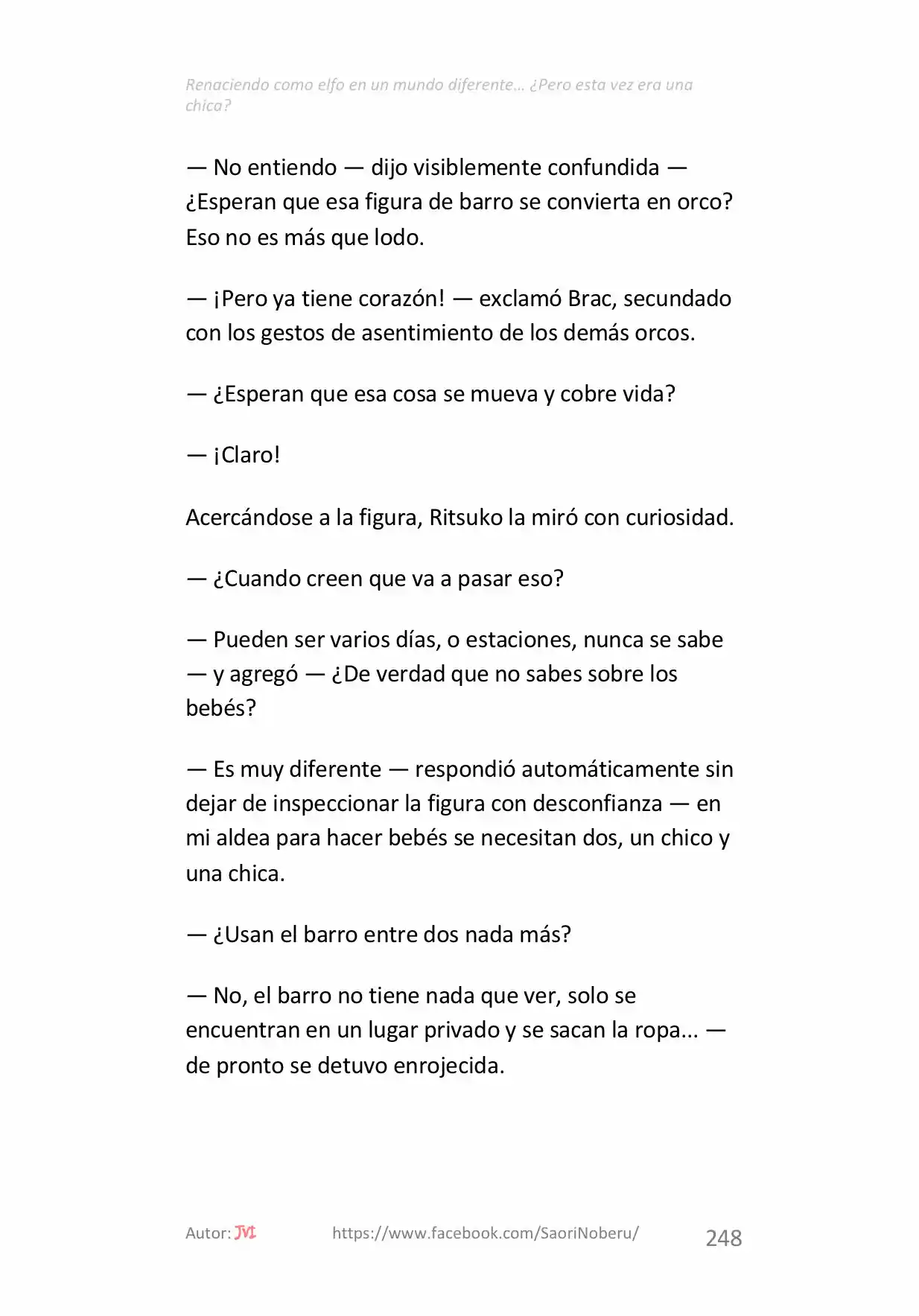 Renaciendo como elfo en un mundo diferente… ¿Pero esta vez era una chica? (2017) - Capítulo 19 - Página 15 - LectorTMOo