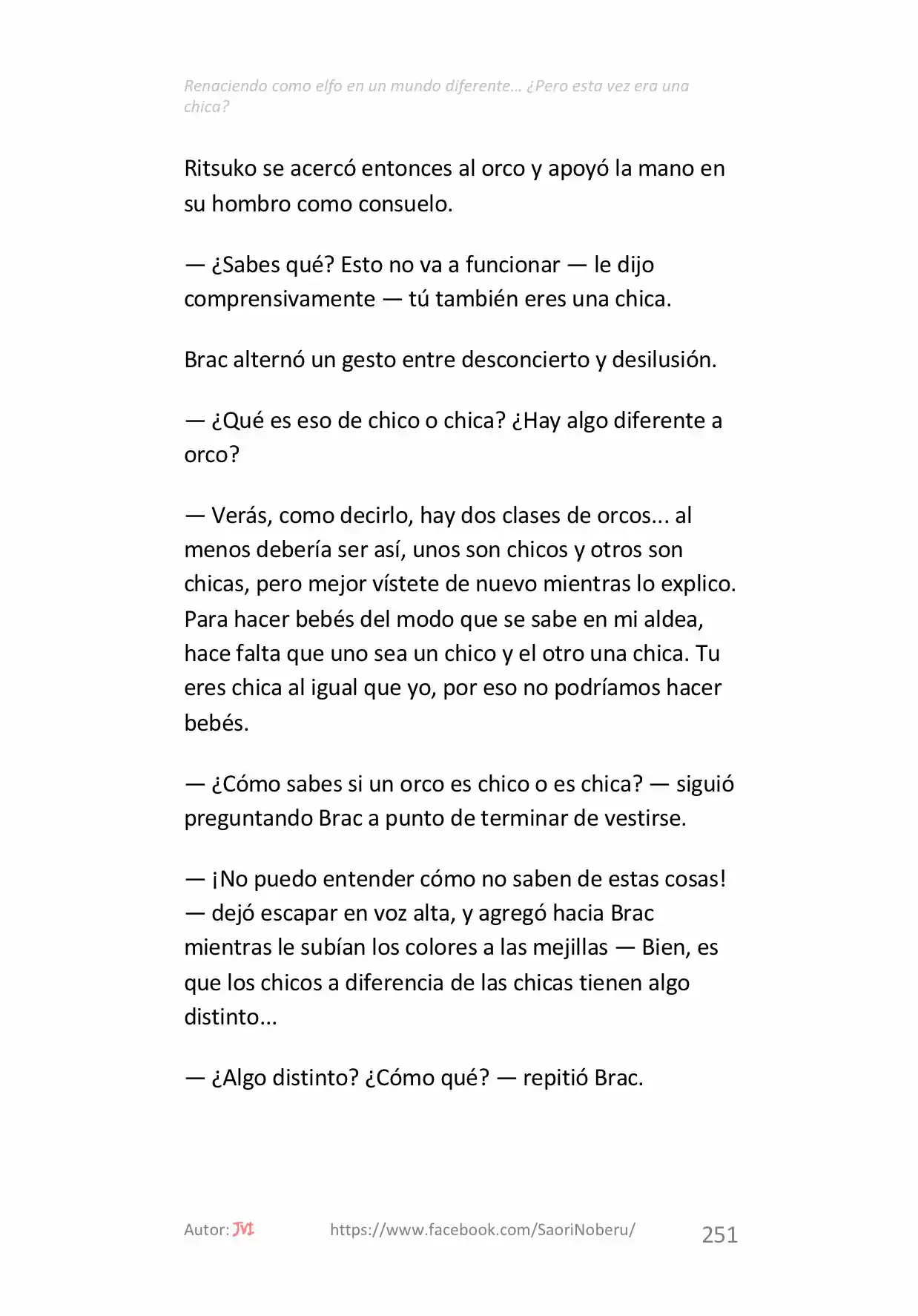 Renaciendo como elfo en un mundo diferente… ¿Pero esta vez era una chica? (2017) - Capítulo 19 - Página 18 - LectorTMOo